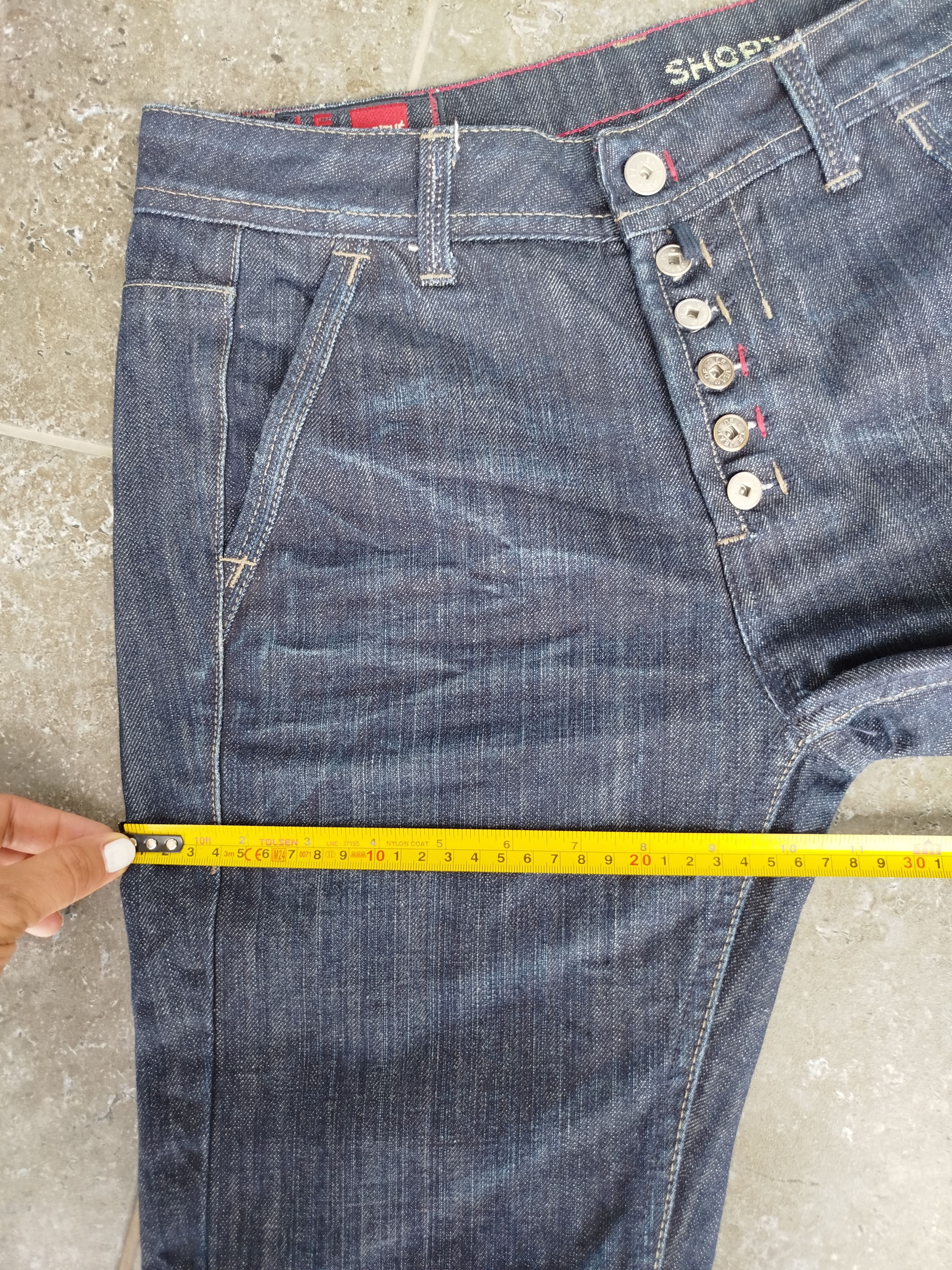 Marithe + Francois Girbaud Jeans Capri Boyfriend Demin Vintage Y2K Size 27/S Size 27" / US 4 / IT 40 - 14 Thumbnail