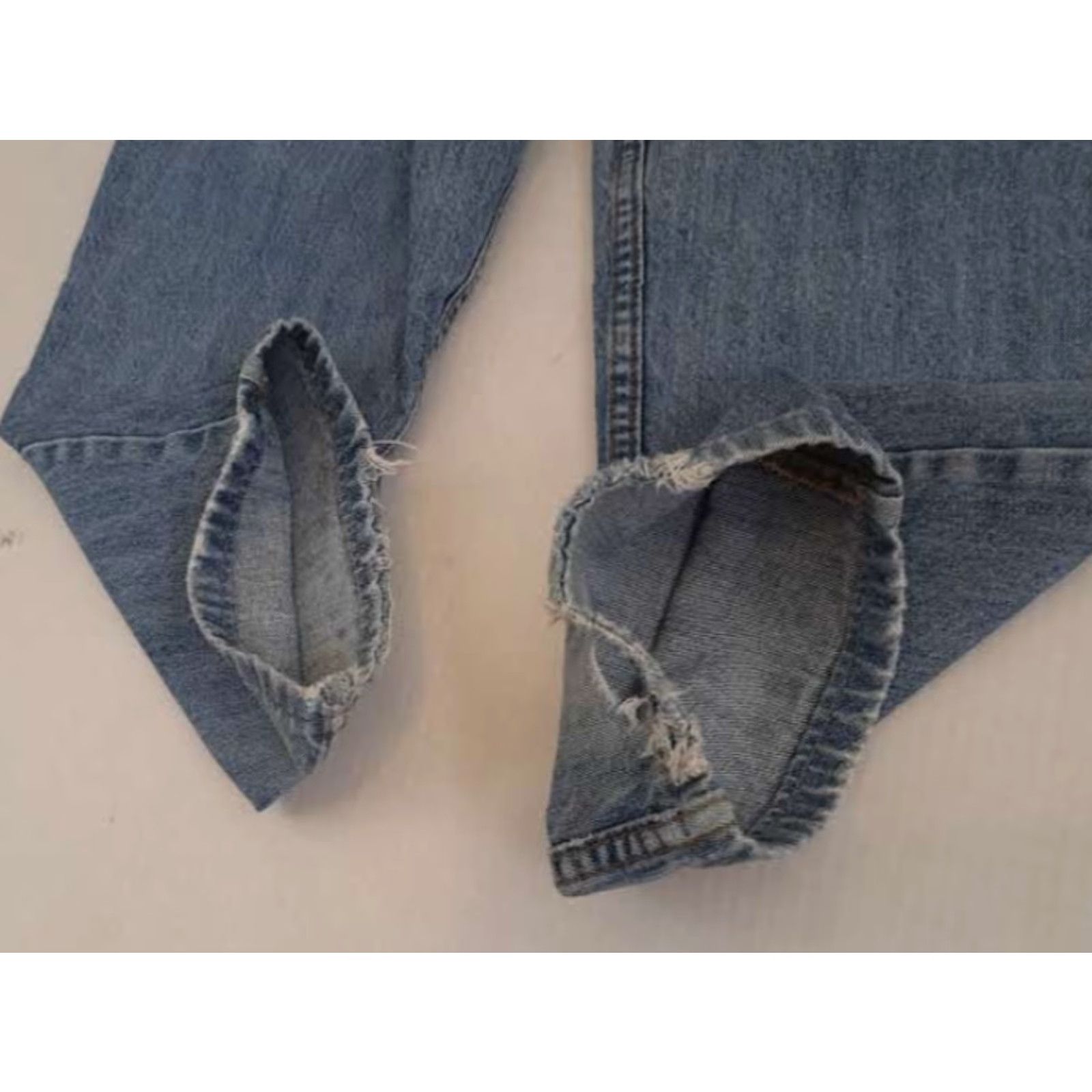 Lands' End VINTAGE Lands' End Jeans Denim Blue Jean Men Pants 35 Regular 30 Inseam 5-Pocket Design Blue Cotton Work Size US 35 - 6 Thumbnail