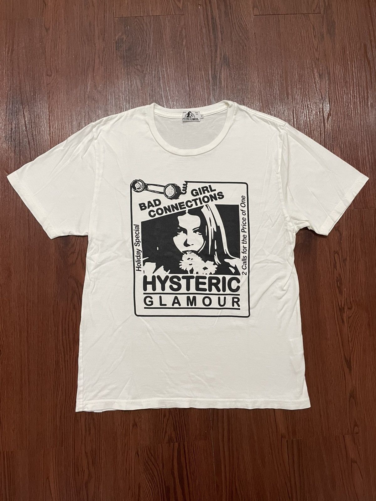 Hysteric Glamour Hysteric Glamour Bad Girl Connections Tee | Grailed