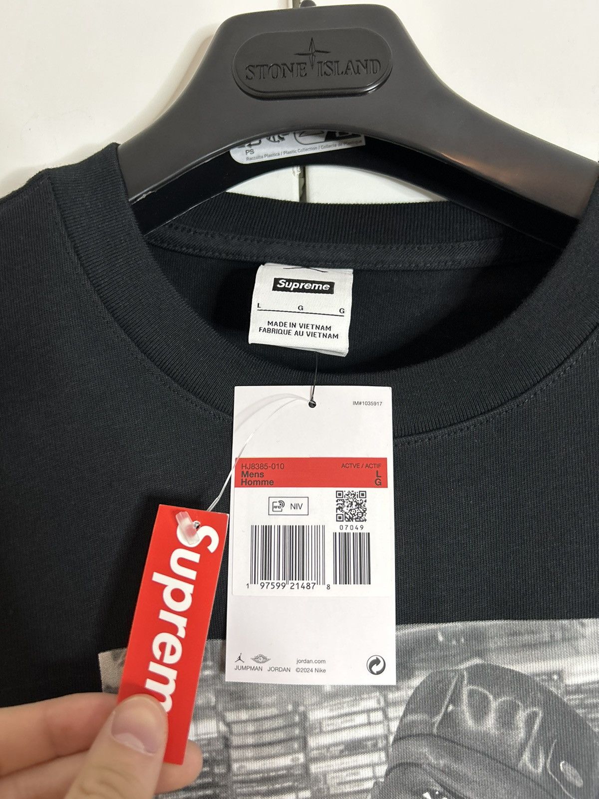 Jordan Brand × Nike × Supreme Supreme x Jordan Biggie Large L/L Top Size US L / EU 52-54 / 3 - 3 Thumbnail