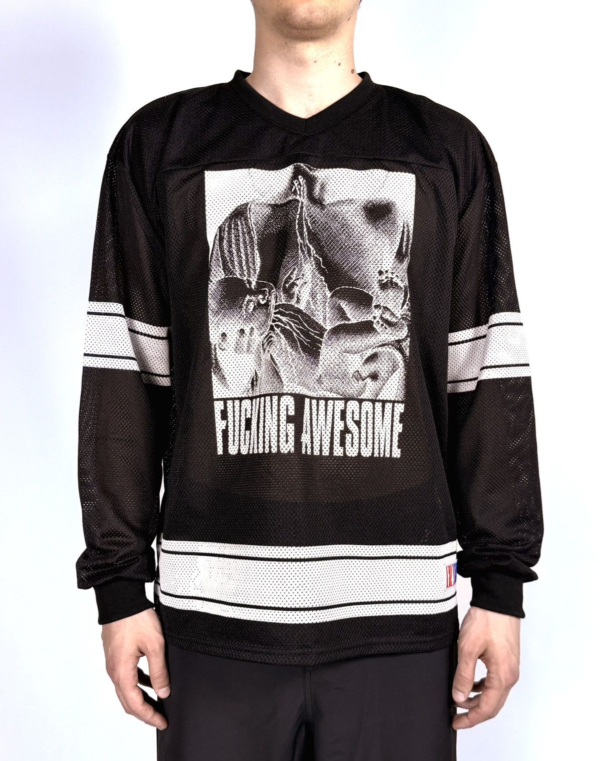 Fucking Awesome Fucking Awesome Blood Baby Mesh Hockey Longsleeve Jersey Size US M / EU 48-50 / 2 - 4 Thumbnail