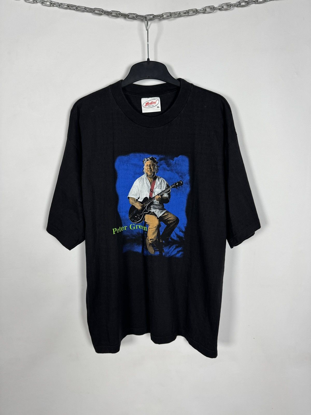 Band Tees Peter Green Splinter Group European Tour 1996 Vintage 90s XL Size US XL / EU 56 / 4 - 2 Thumbnail