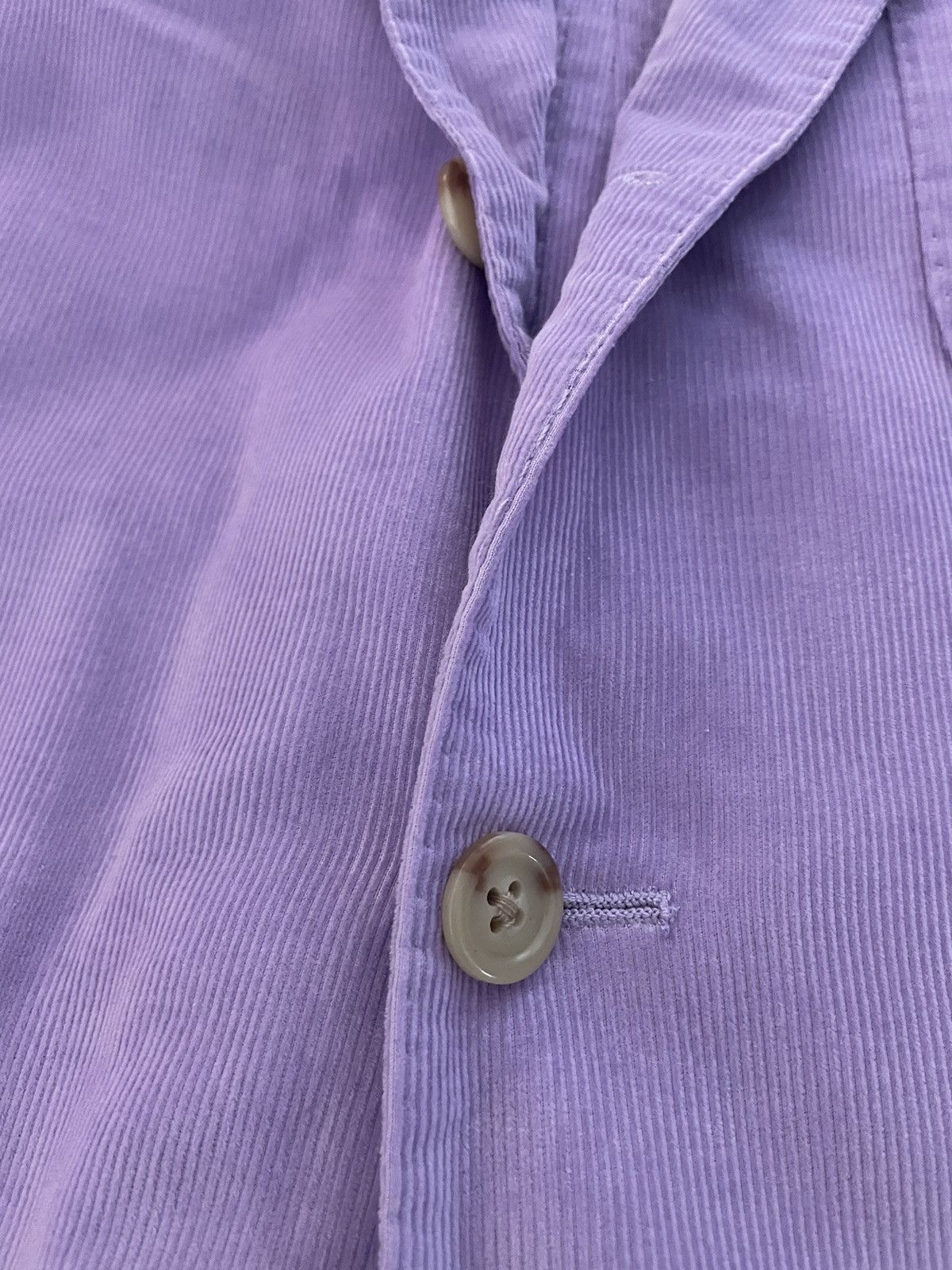 Polo Ralph Lauren × Vintage Fine Wale Corduroy Patch Pocket Jacket Size 44L - 5 Thumbnail