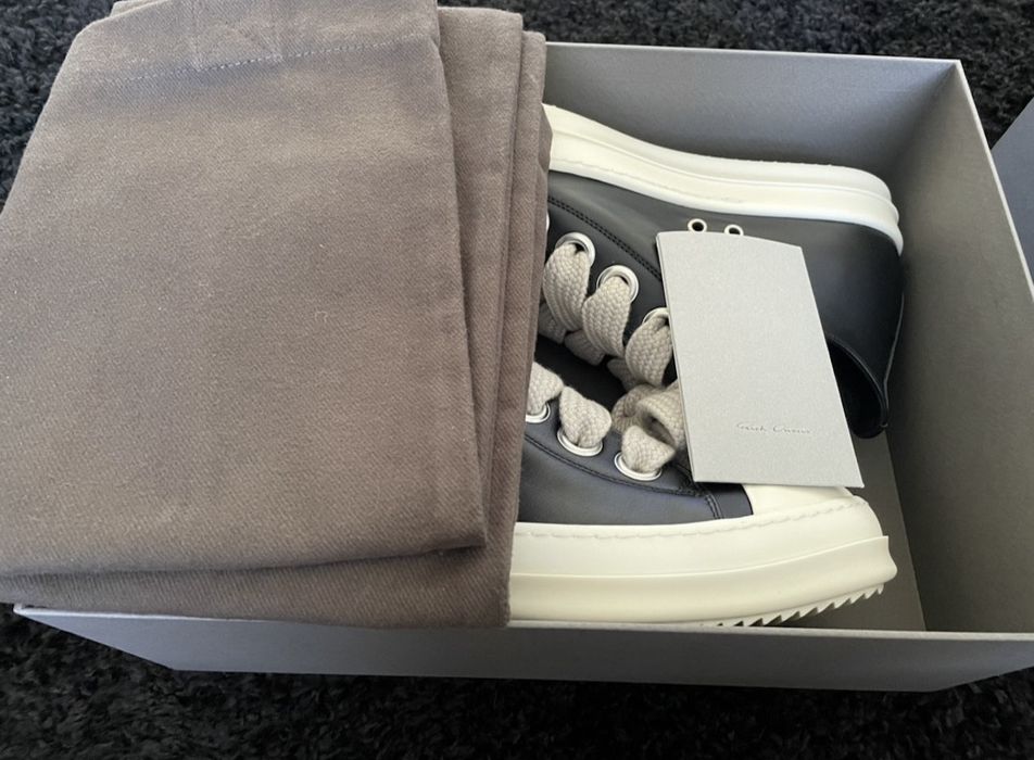 Rick Owens Rick Owens Jumbo laces low | Grailed