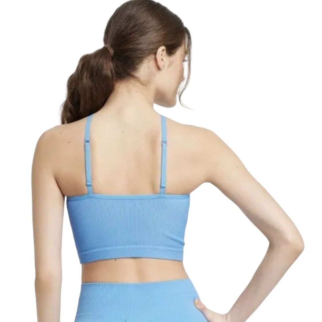 Other Colsie - Women's tank top Square Back Seamless Ribbed Halter Size M / US 6-8 / IT 42-44 - 2 Thumbnail