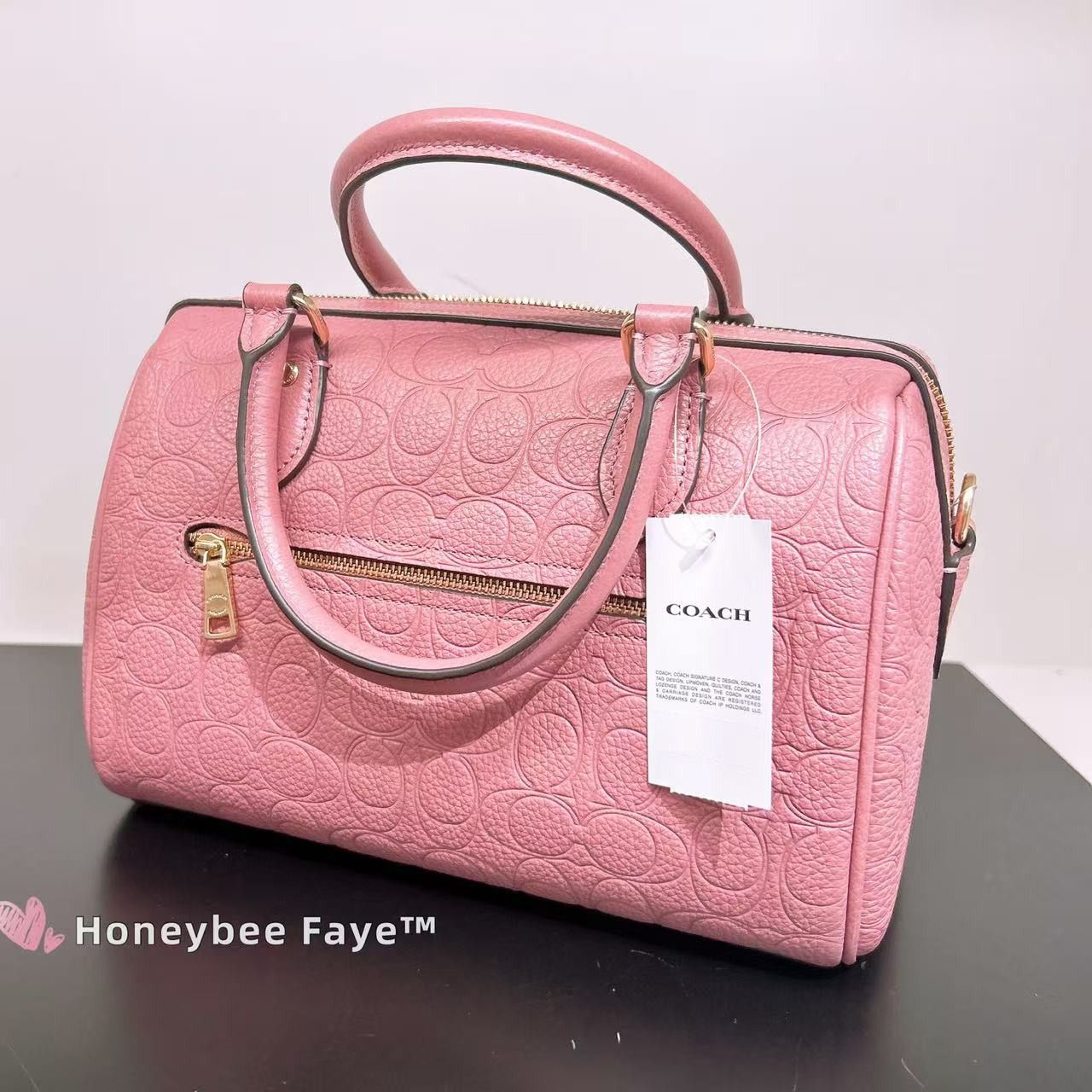 Coach Rowan Satchel Bag In Signature Leather CCD50 Size ONE SIZE - 4 Thumbnail