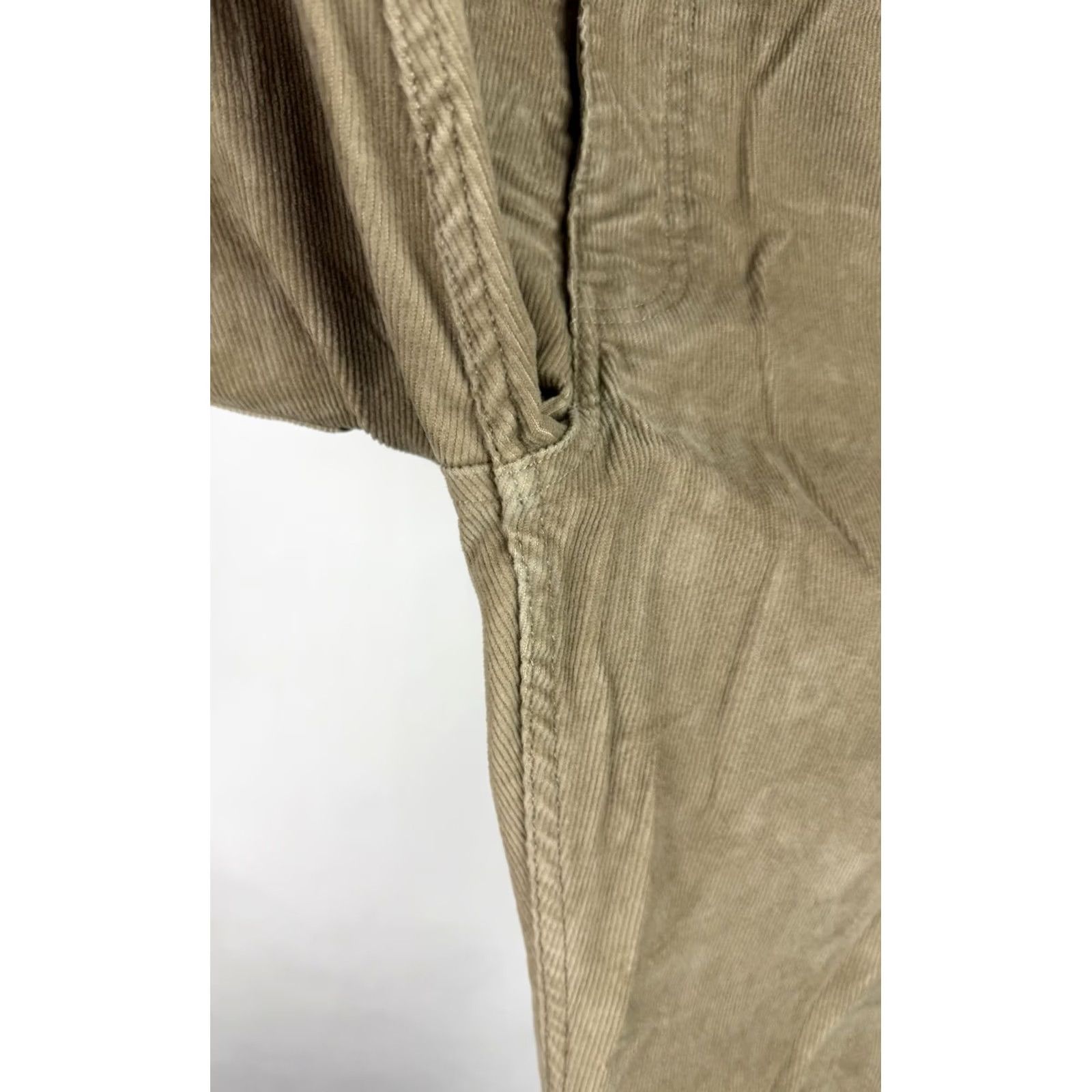 Dockers DOCKERS Pants Mens 36 Corduroy Straight Khaki 36x29 Beige Cotton Blend Regular Stretch Chino Inseam 29"} Size US 36 / EU 52 - 6 Thumbnail