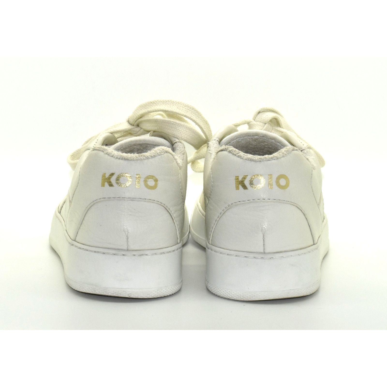 Koio KOIO Metro Leather Lace Up Low-Top Trainers Shoes Size 7 Size US 7 / IT 37 - 4 Thumbnail