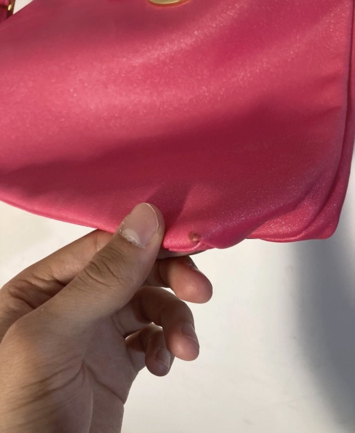 Christian Dior Monsieur × Dior × Vintage Vintage Christian Dior Parfums Saddle Bag Sling Sparkle Pink Size ONE SIZE - 5 Thumbnail