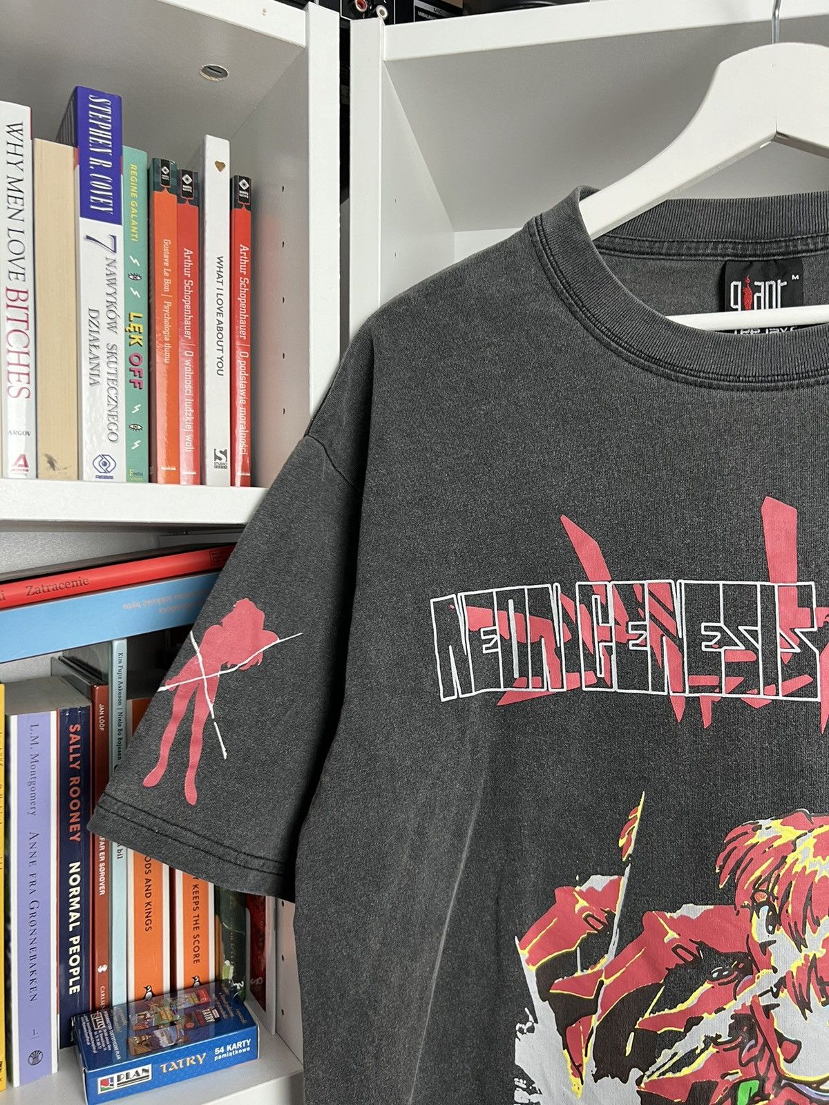 Anime × Japanese Brand × Vintage Vintage 90s Giant Neon Genesis Evangelion t-shirt anime manga Size US M / EU 48-50 / 2 - 4 Thumbnail