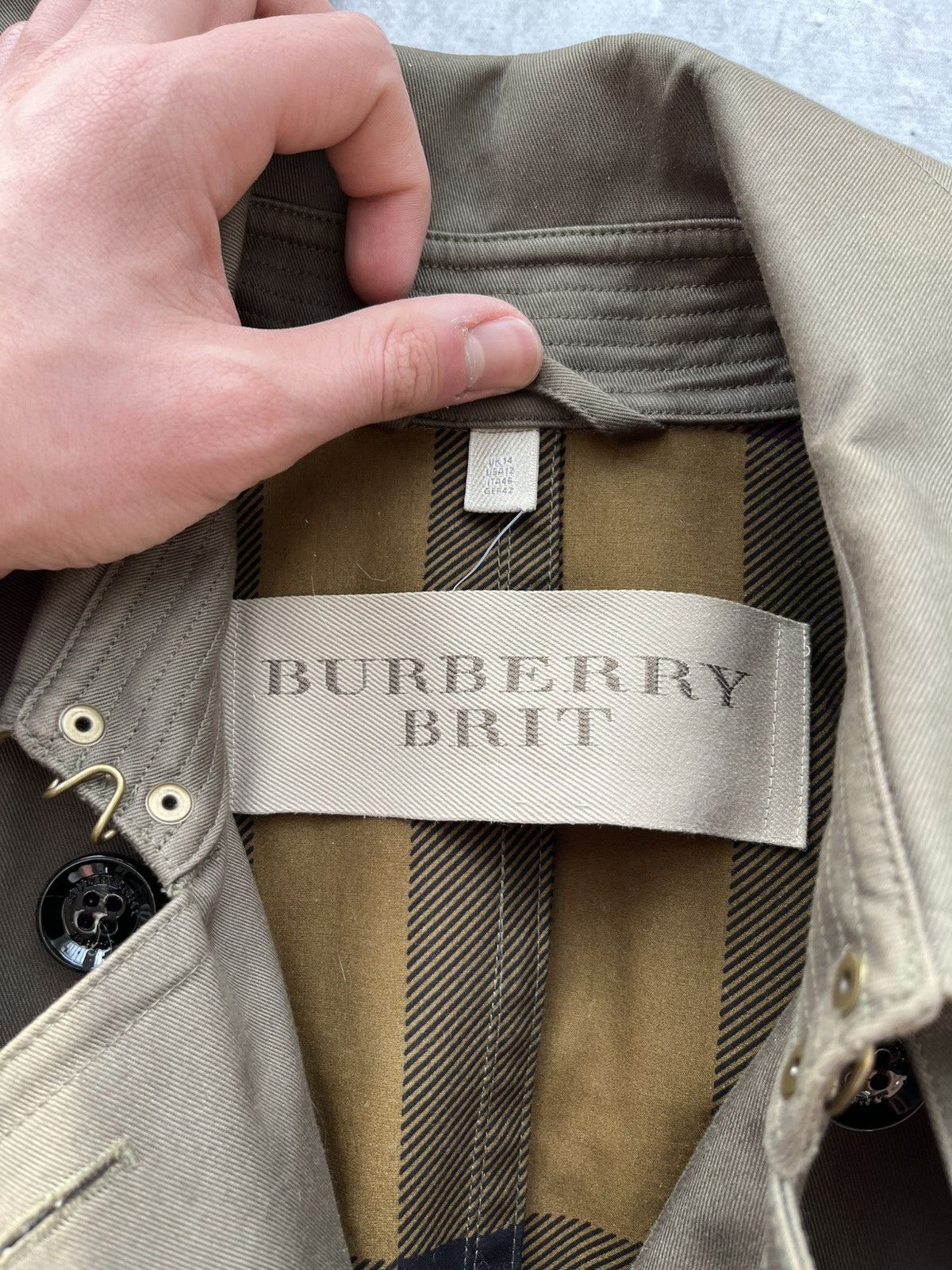 Burberry Burberry women’s trench coat olive green Size XL / US 12-14 / IT 48-50 - 3 Thumbnail