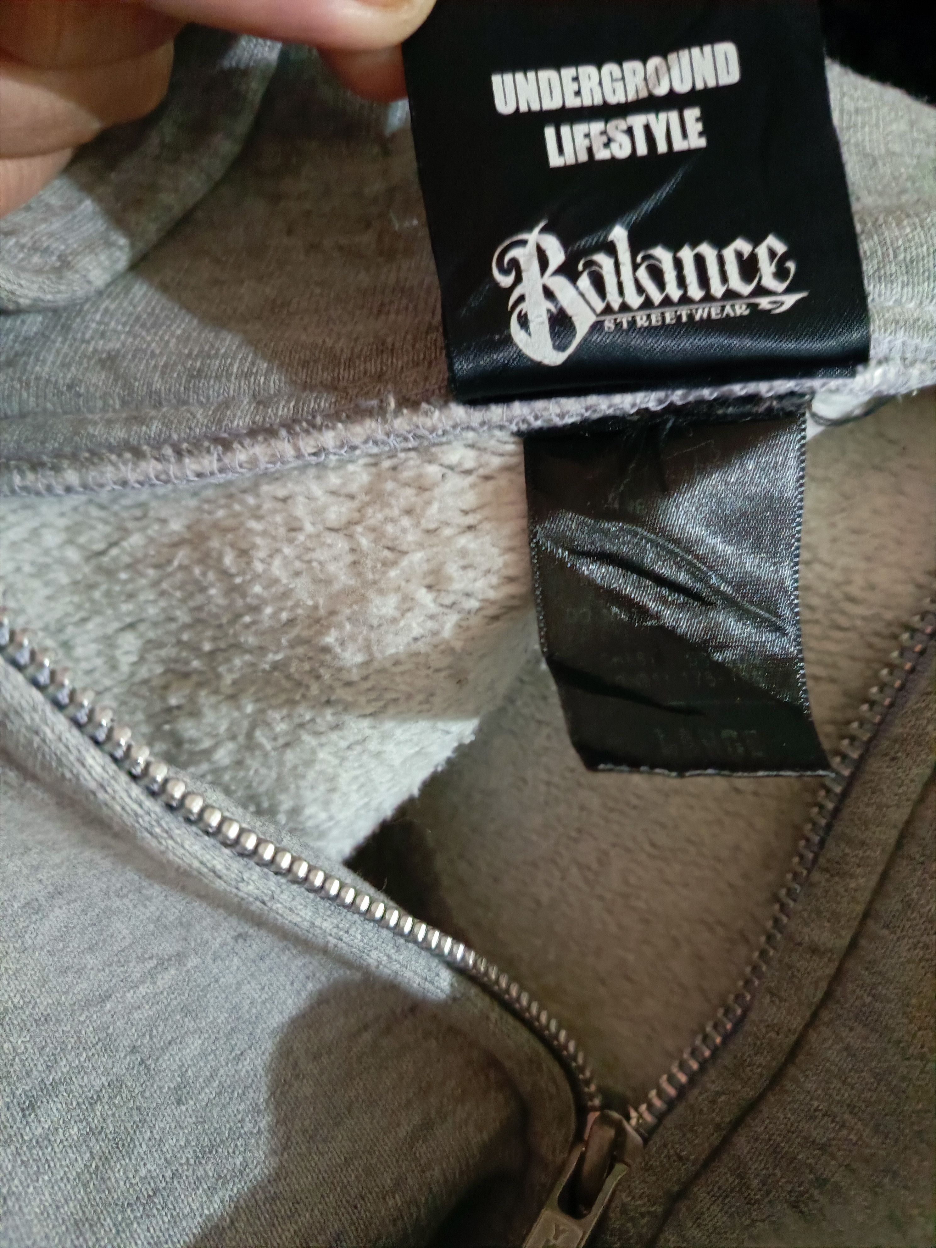 JNCO Rap 90's classics Balance Distressed Hoodie Size US L / EU 52-54 / 3 - 7 Thumbnail