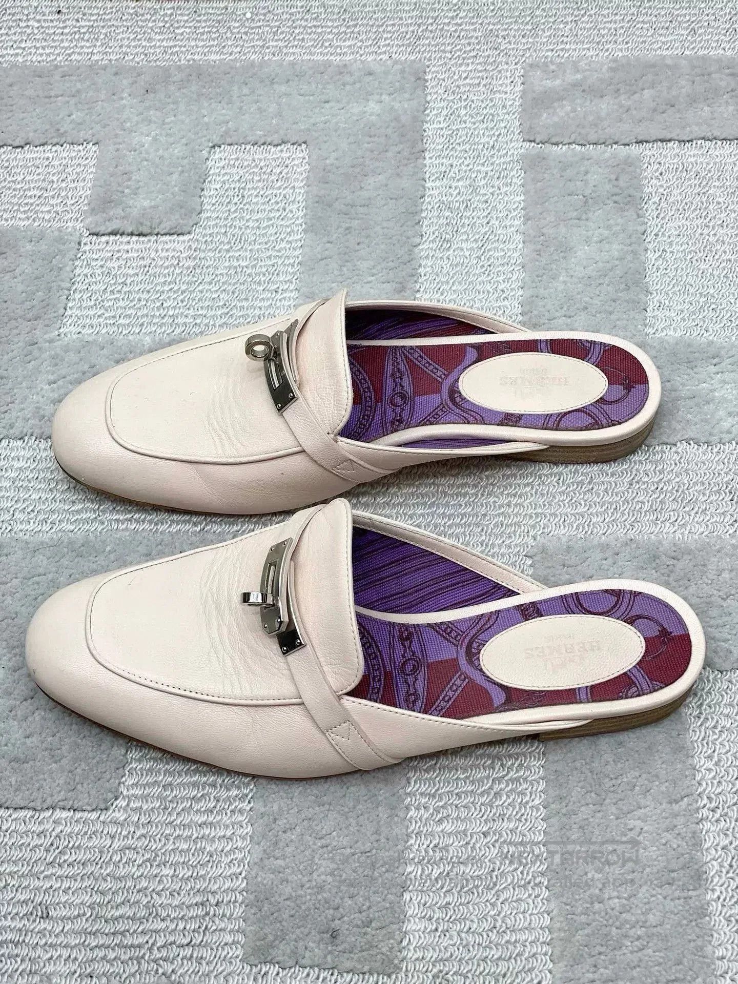 Hermes HERMES Mules. Size US 7 / IT 37 - 2 Thumbnail