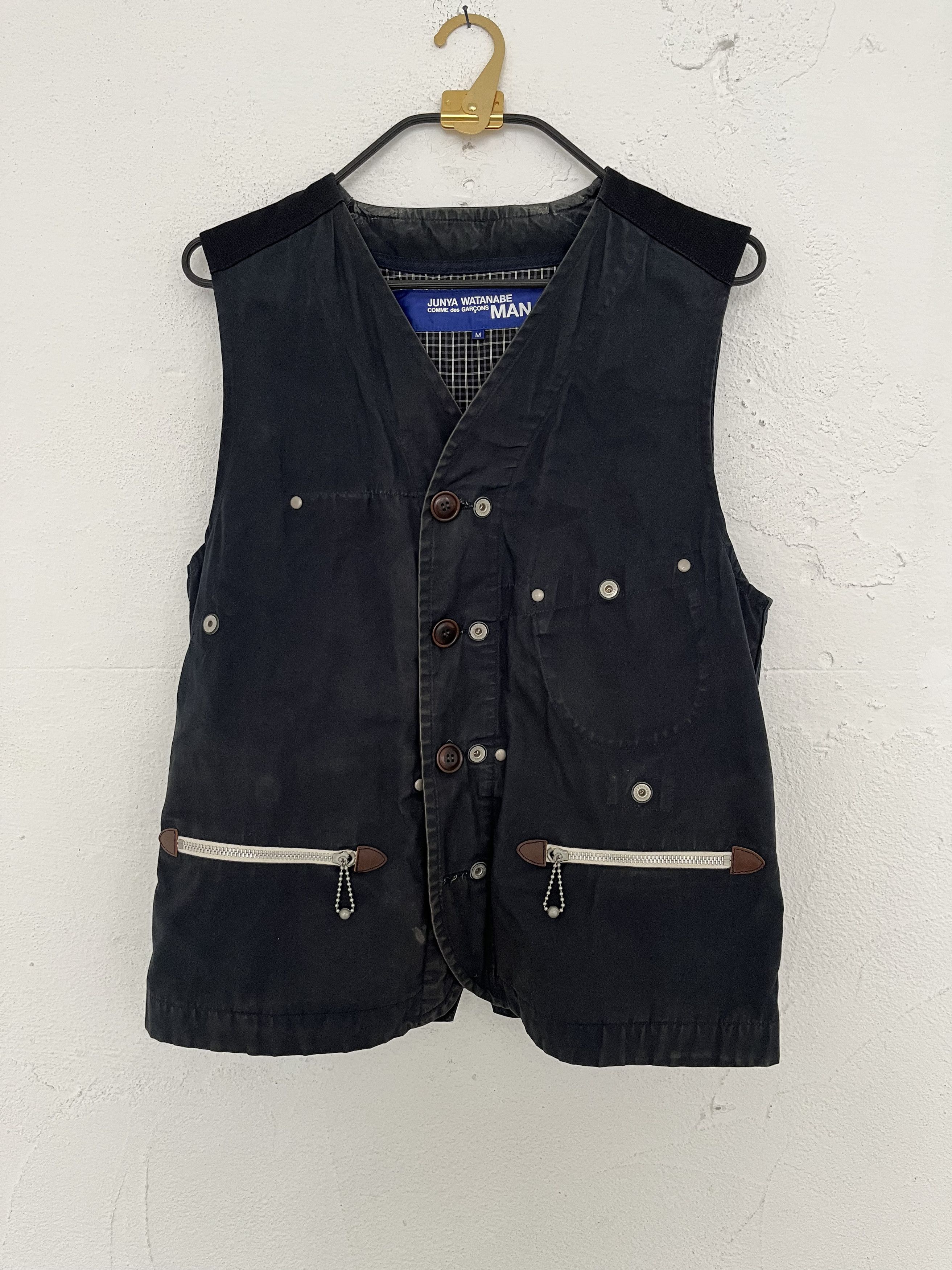 Junya Watanabe AD2002 Skull Studs Vest-