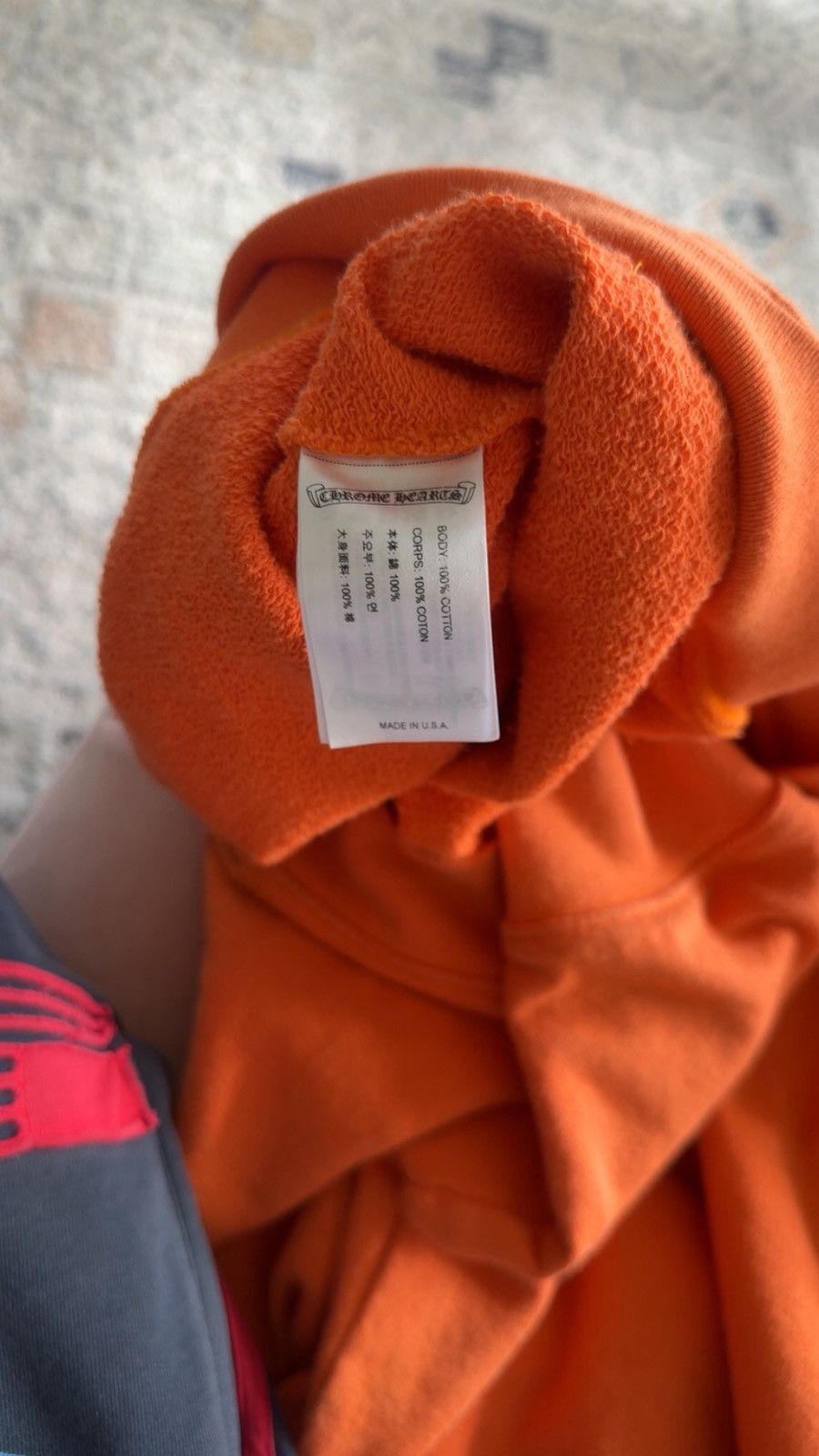 Chrome Hearts Orange Chrome Hearts Vines Dagger Hoodie Size US M / EU 48-50 / 2 - 6 Thumbnail