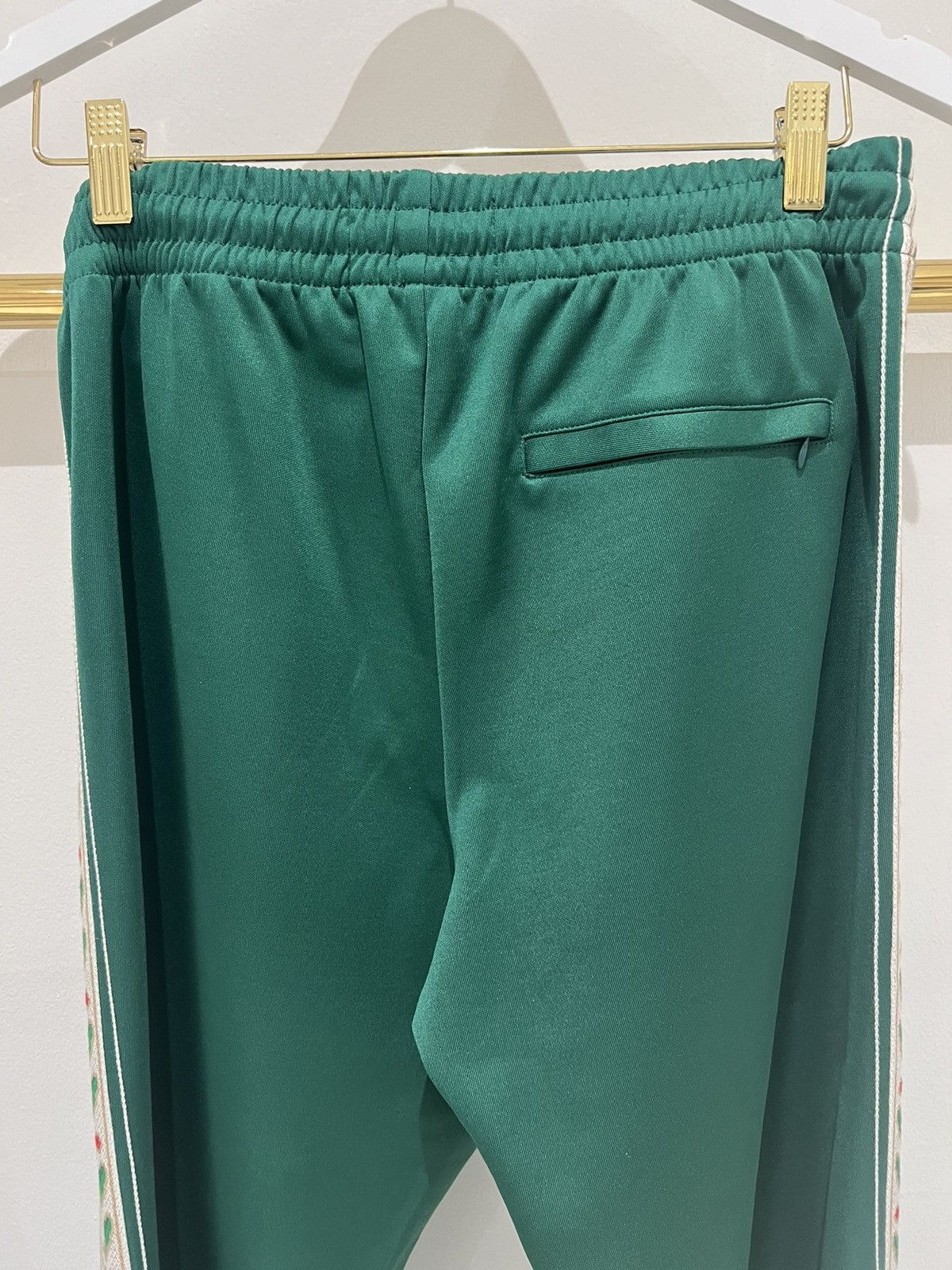 Casablanca Casablanca logo-appliqué track pants Green Size M Size US 30 / EU 46 - 9 Thumbnail