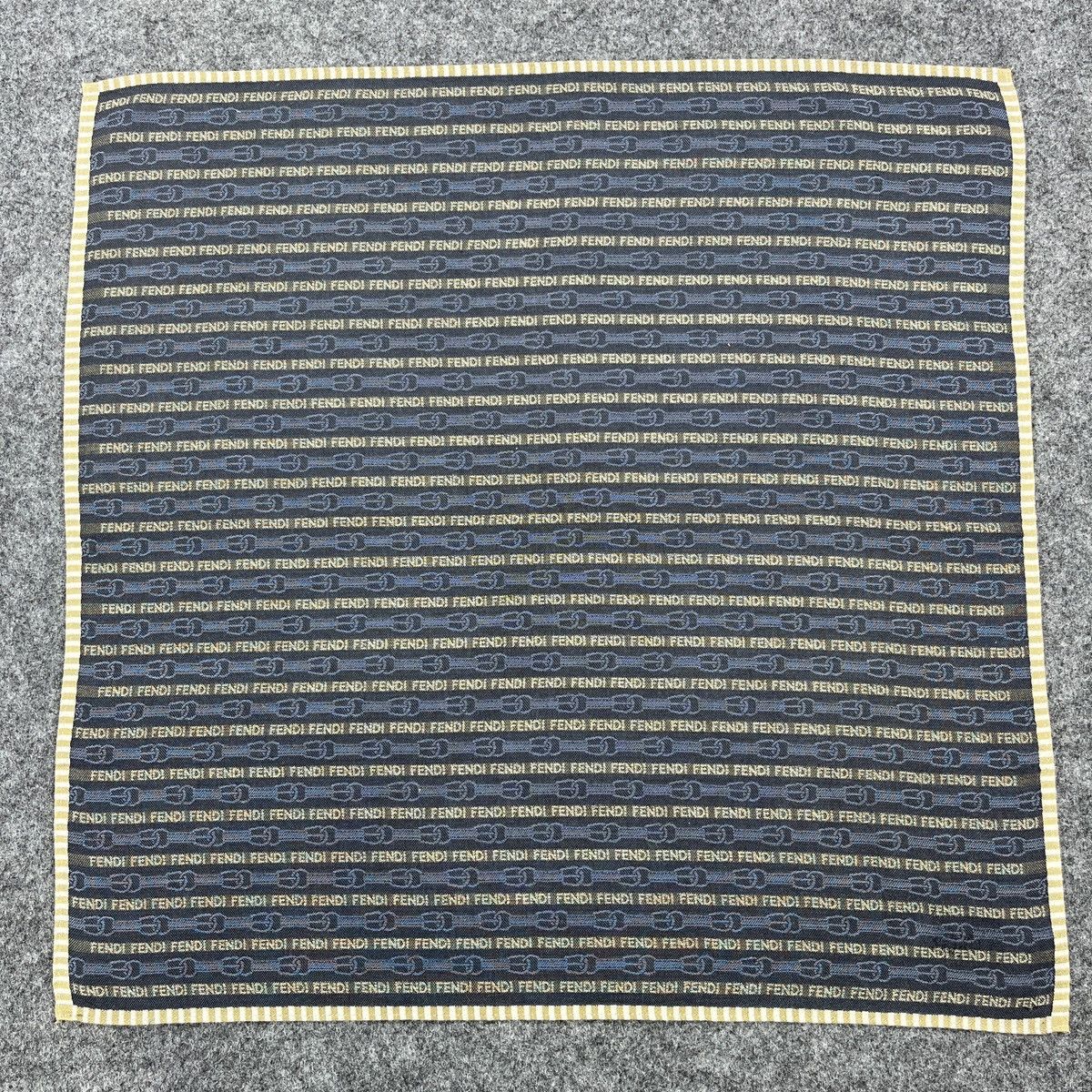 Vintage Fendi Handkerchief / Bandana / Neckerchief B1731 Size ONE SIZE - 1 Thumbnail