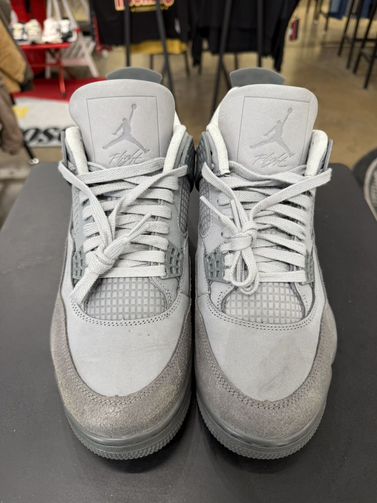 Jordan Brand Air Jordan 4 Paris Olympic Wet Cement Size 9 (2024) Size US 9 / EU 42 - 2 Thumbnail