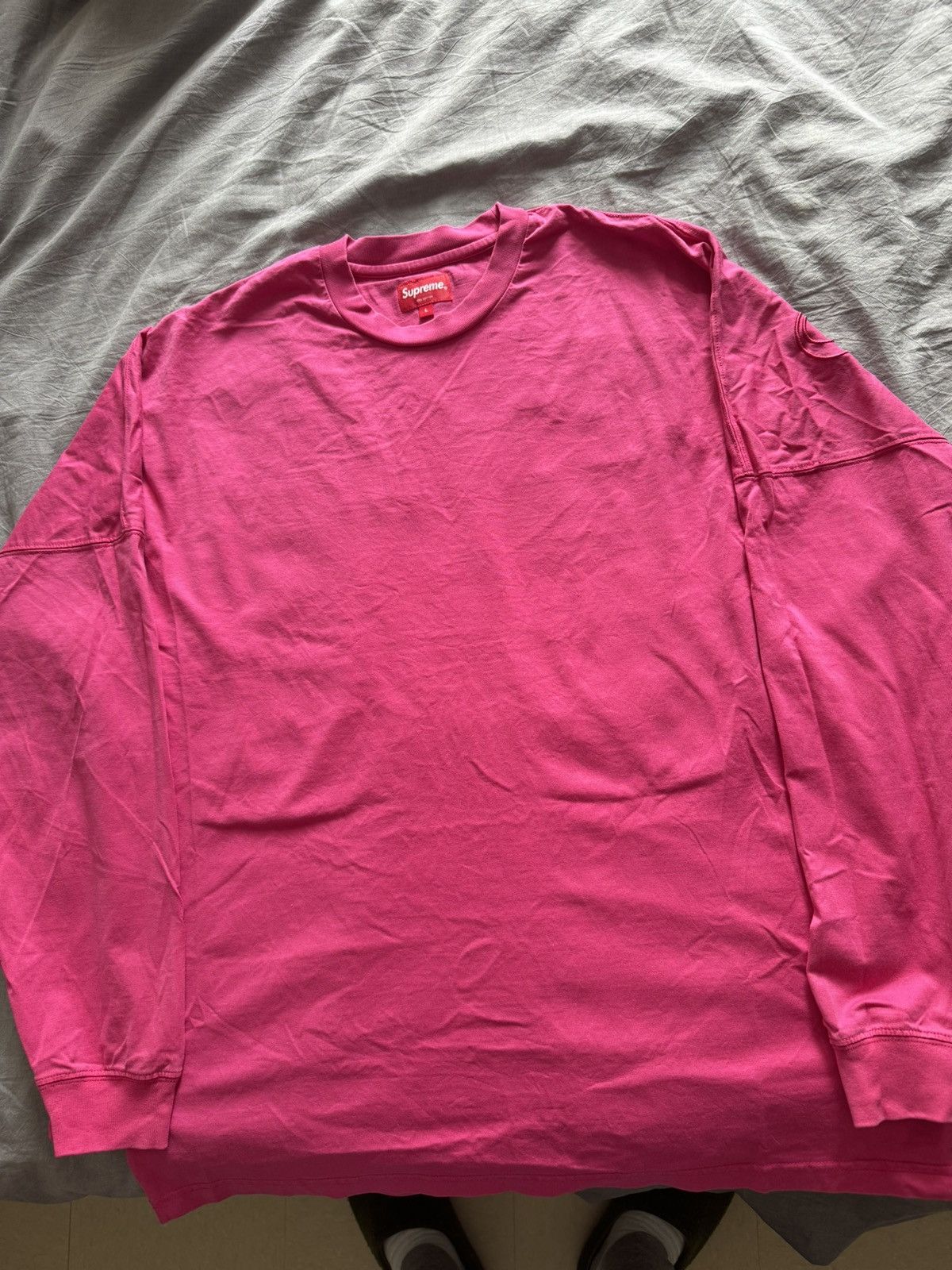 Supreme Supreme Overdyed Long Sleeve Shirt SS20 Relaxed Fit Size US L / EU 52-54 / 3 - 3 Thumbnail
