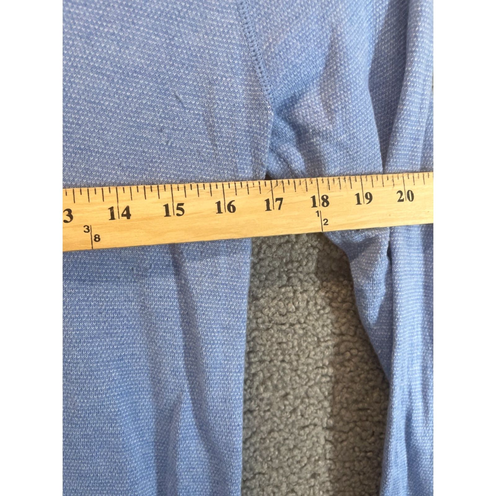Peter Millar Peter Millar Sweater Mens L Large Pullover Golf Crew Neck Blue Solid Knit Shirt/Sweater Size US L / EU 52-54 / 3 - 3 Thumbnail