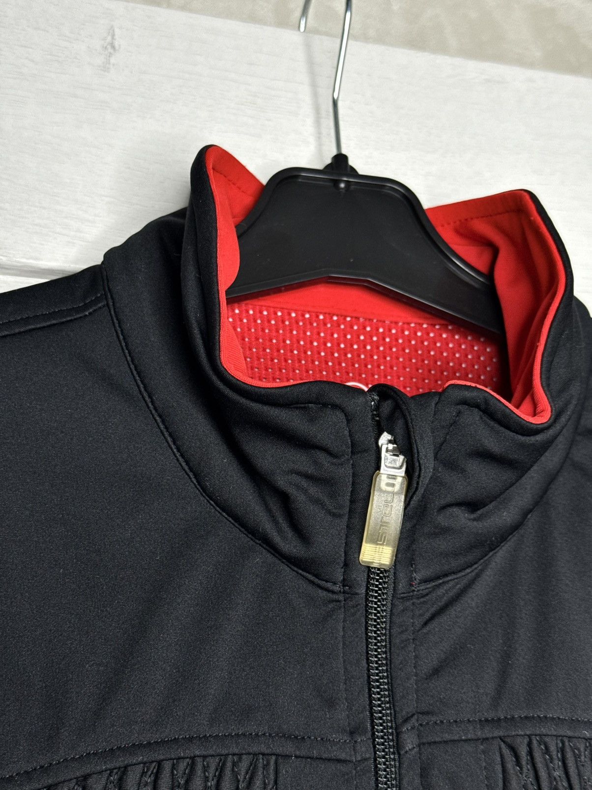 Other Castelli Alpha RoS Cycling Jacket Rosso Corsa Black 4515557 Size L / US 10 / IT 46 - 6 Thumbnail