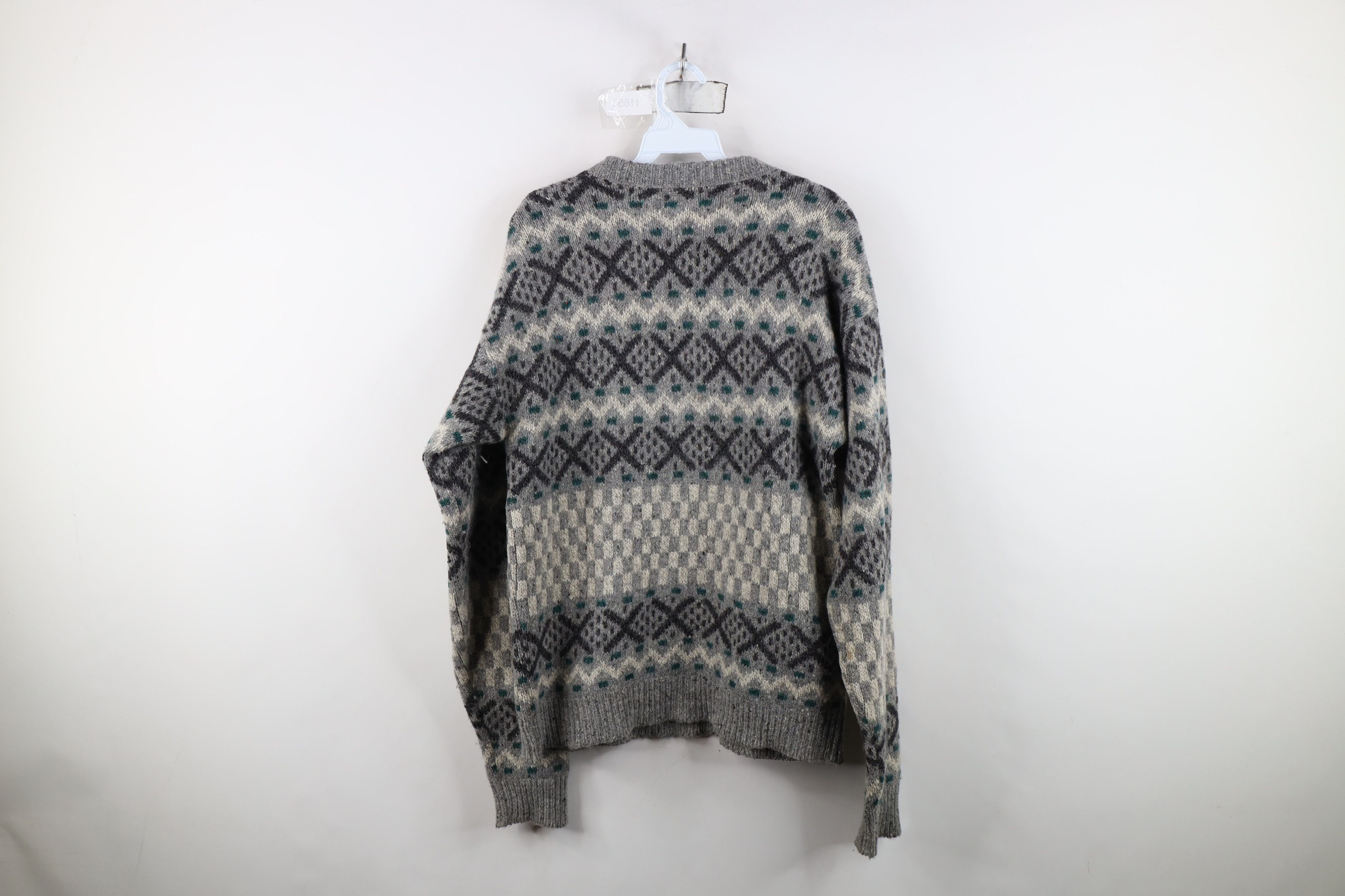 Vintage AS IS Vintage 90s Streetwear Wool Blend Knit Sweater USA Size US M / EU 48-50 / 2 - 10 Thumbnail