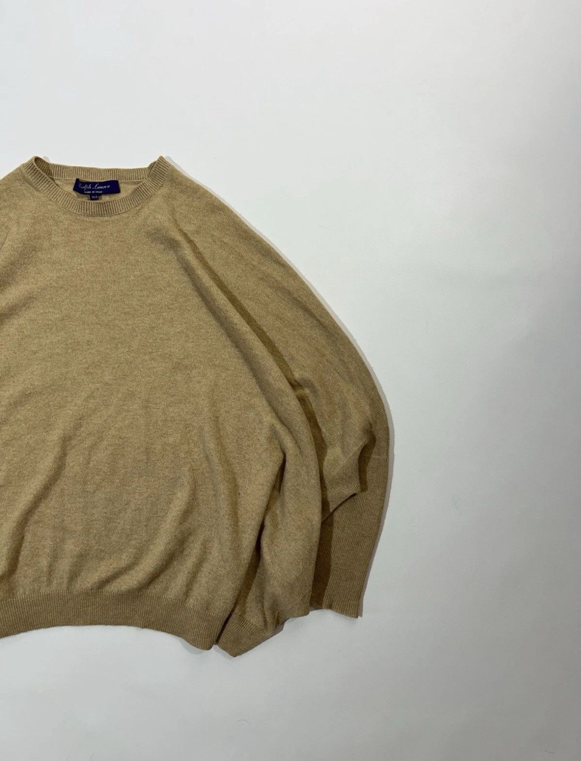 Ralph Lauren Purple Label RARE POLO RALPH LAUREN Purple Label Cashmere Oversize Sweate Size S / US 4 / IT 40 - 3 Thumbnail