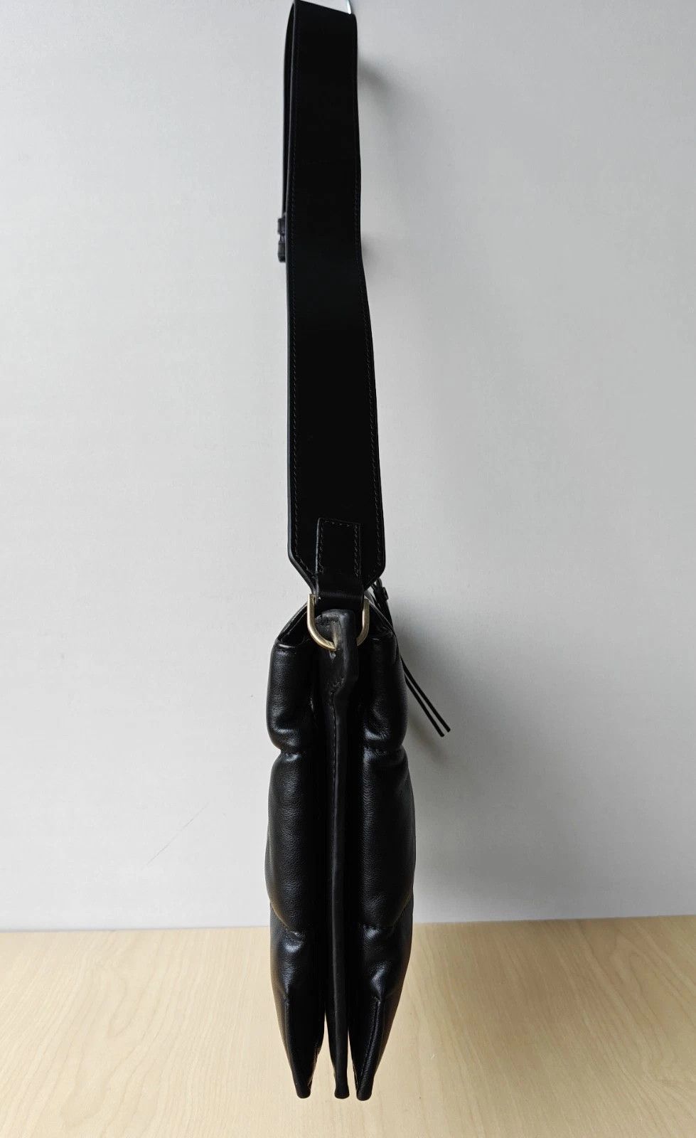 Allsaints ALLSAINTS Sheringham Leather Quilted Shoulder Bag FTP - 8212 Size ONE SIZE - 3 Thumbnail