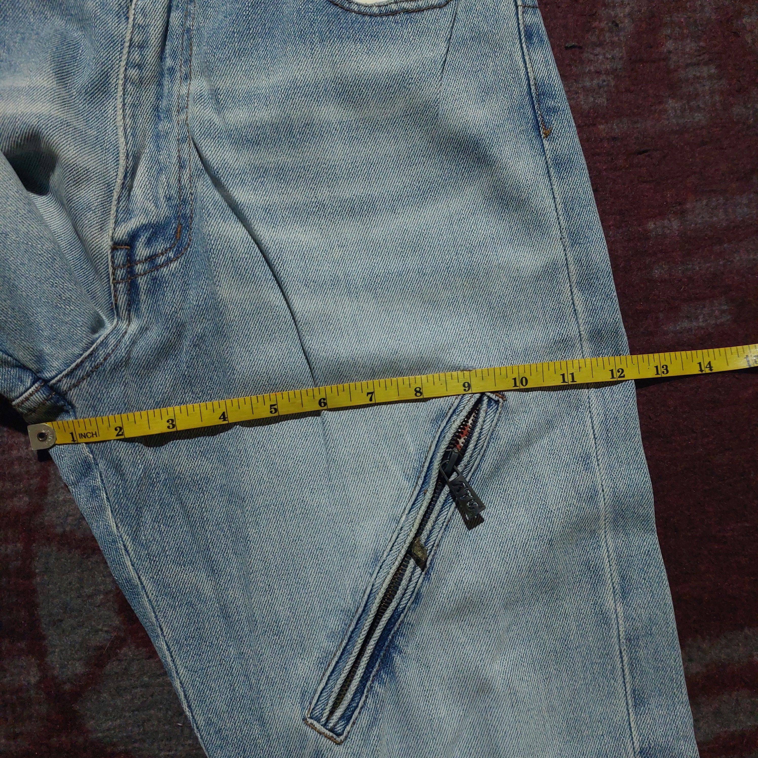 In The Attic In the attic multi zipper distressed bondage jeans Size US 30 / EU 46 - 17 Thumbnail