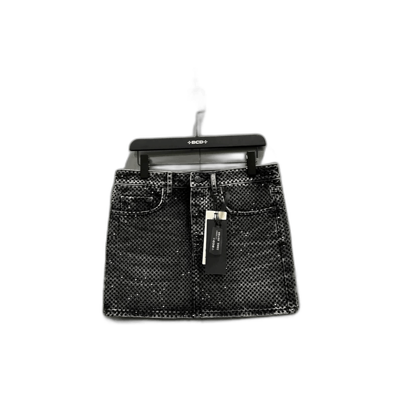 Balenciaga Balenciaga Black Crystal Embellished Skirt Size 38 Size US 38 / EU 54 - 1 Thumbnail
