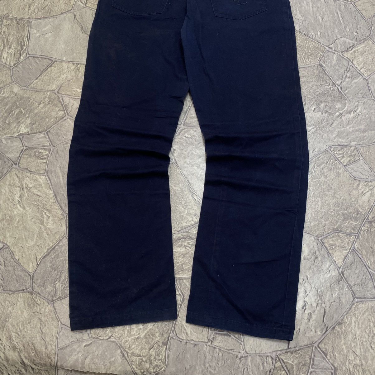Yves Saint Laurent Vintage Yves Saint Laurent Baggy Jeans YSL Embroidered Logo Size US 36 / EU 52 - 4 Thumbnail