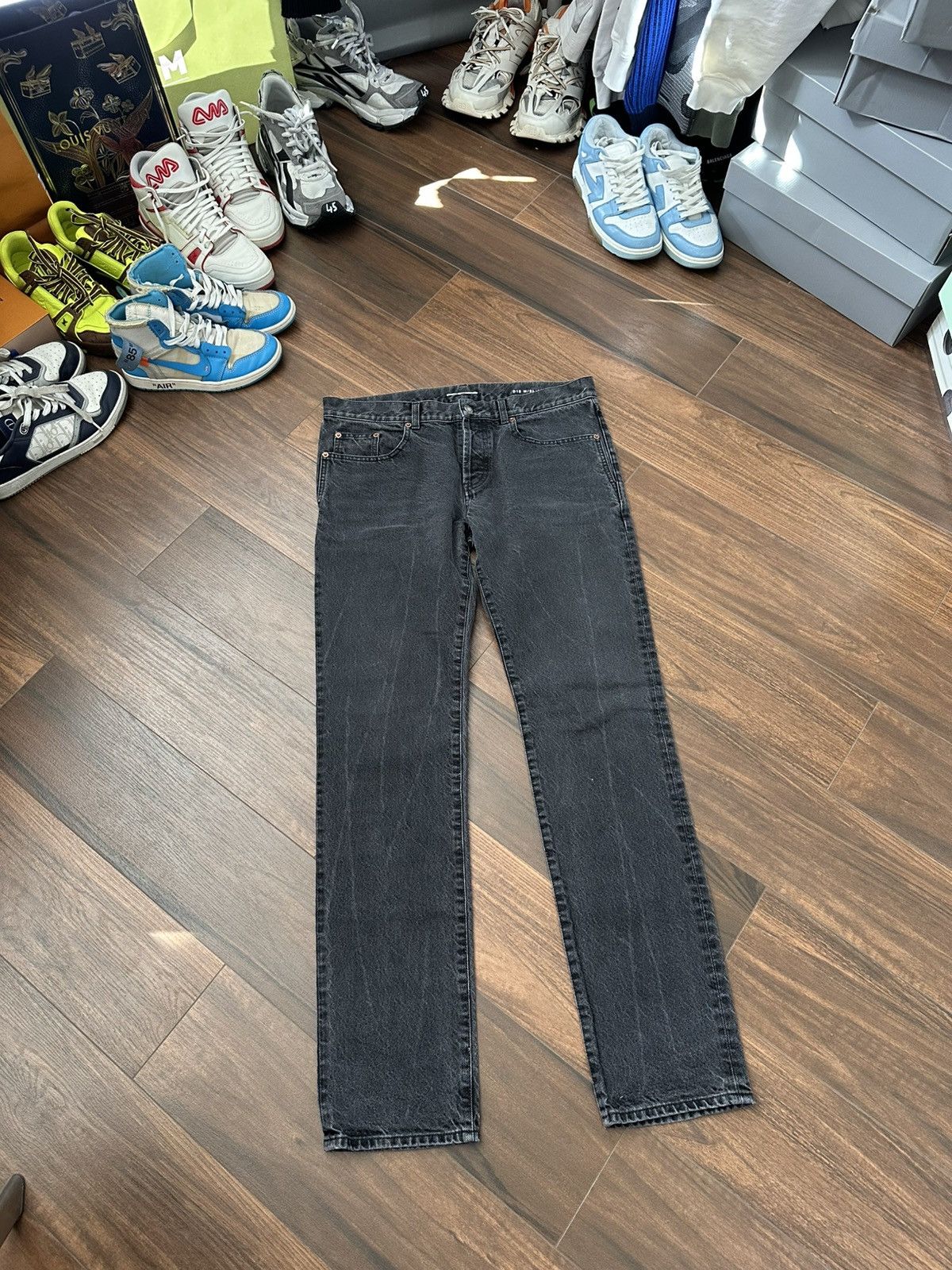 Saint Laurent Washed Jeans