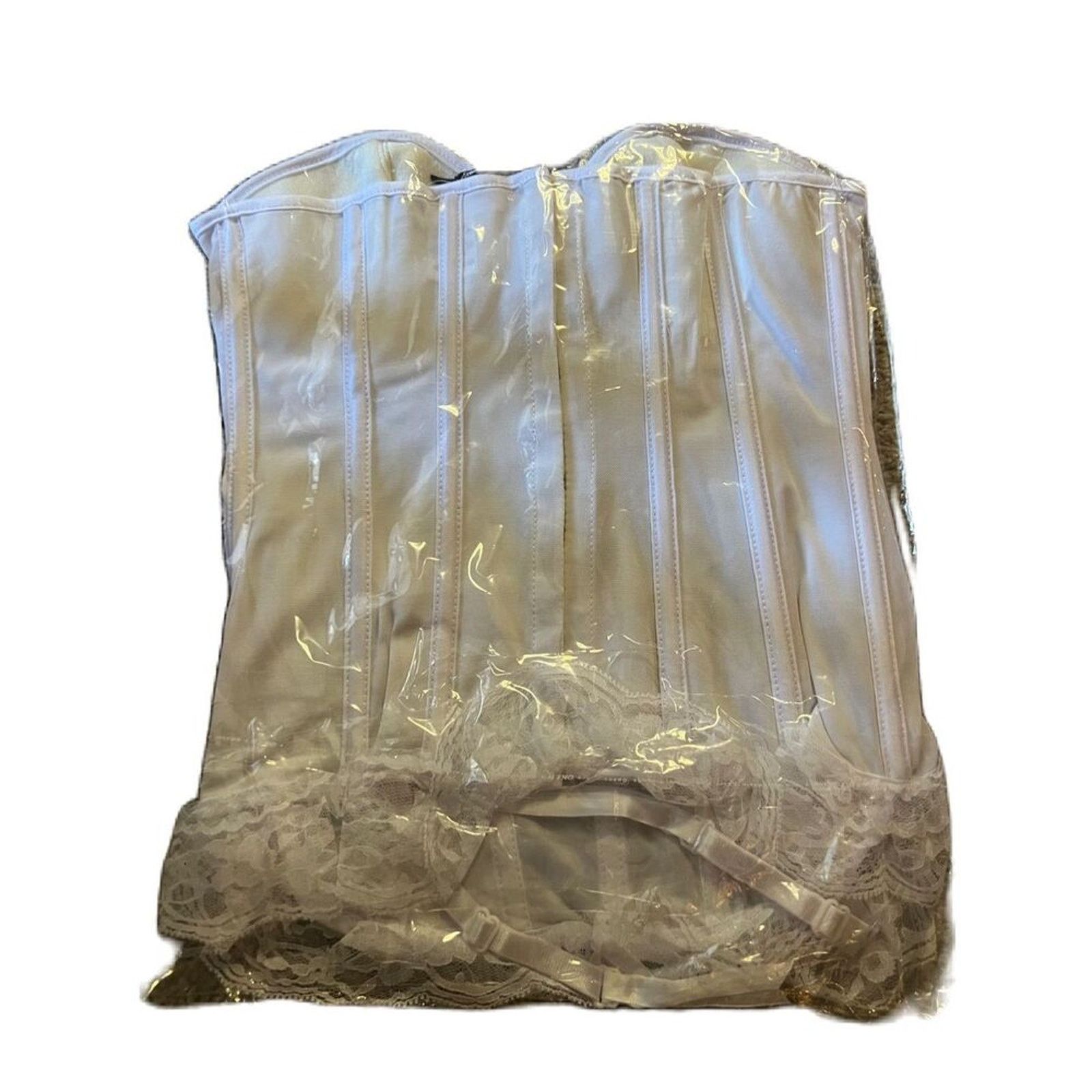Vintage Silver corset Size 30" / US 8 / IT 44 - 4 Thumbnail