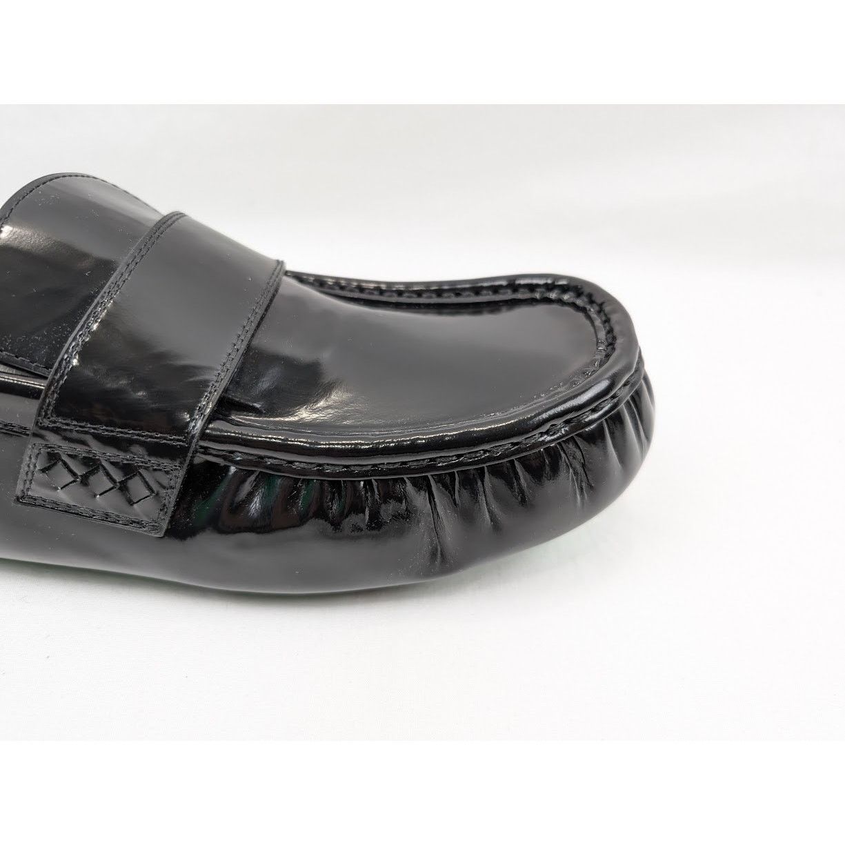 Bottega Veneta o1rshd1 Q:2 / Latex Lux Ride Loafers in Black-Parakeet Size US 8 / EU 41 - 3 Thumbnail