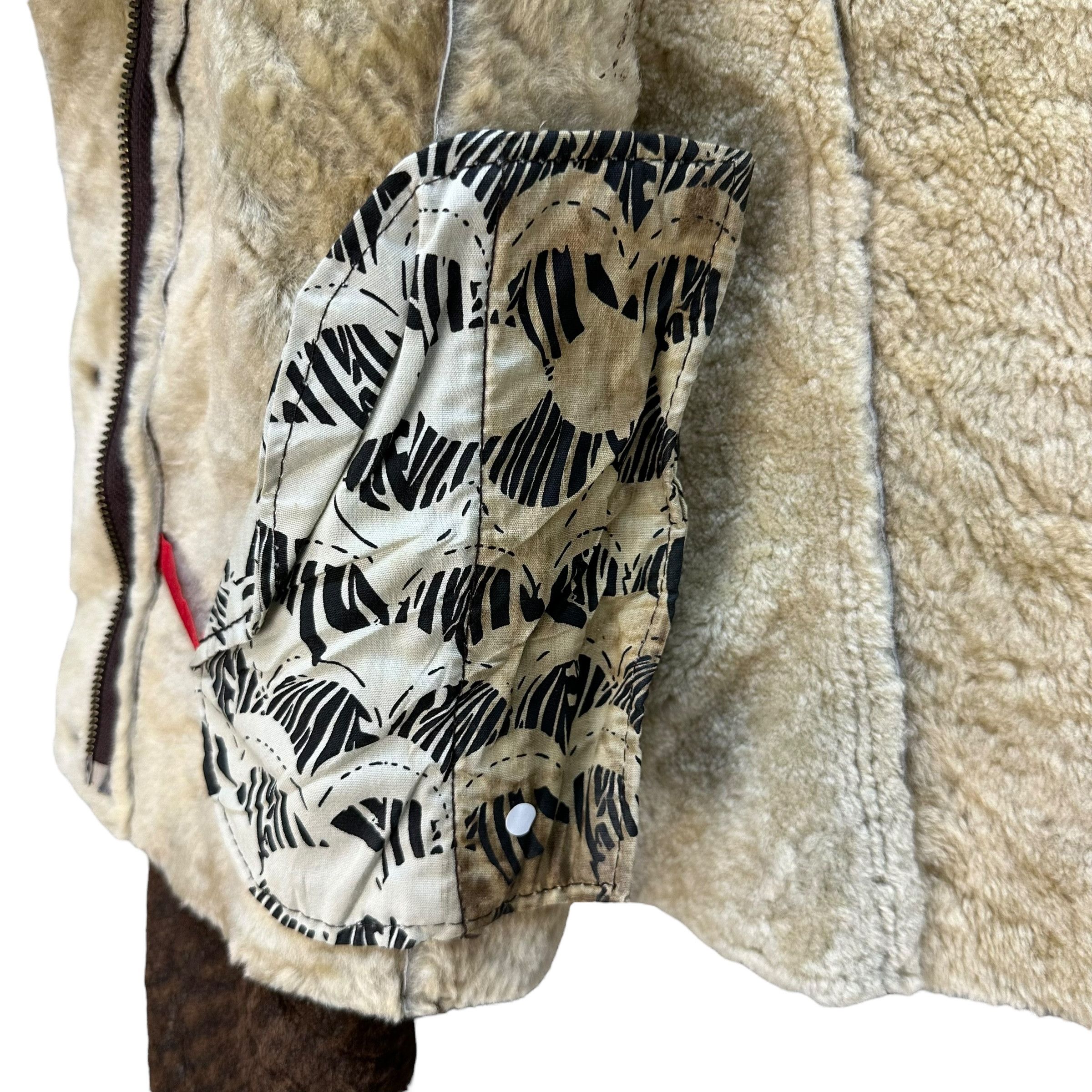 Genuine Leather DOMA LEATHER Jacket Women's Shearling Jacket #1511-A62 Size S / US 4 / IT 40 - 11 Thumbnail