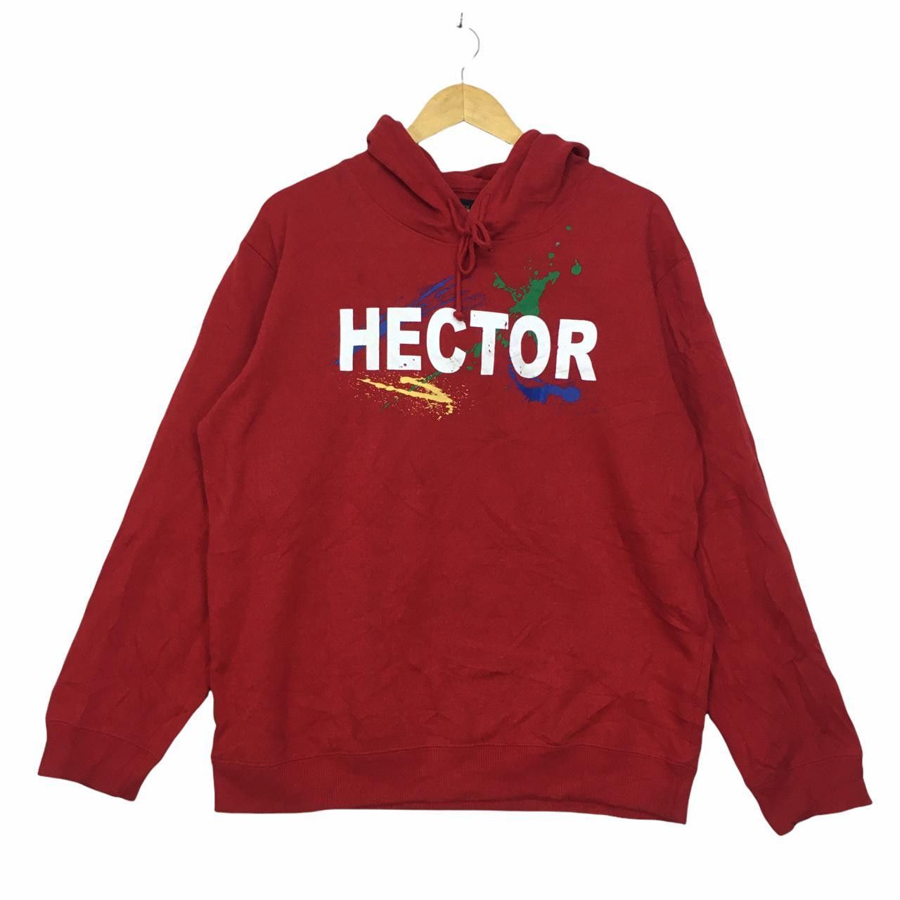 Vintage Vtg AB-TECH Hector Hoodie Sweatshirt Spell Out Streetwear Size US L / EU 52-54 / 3 - 1 Thumbnail