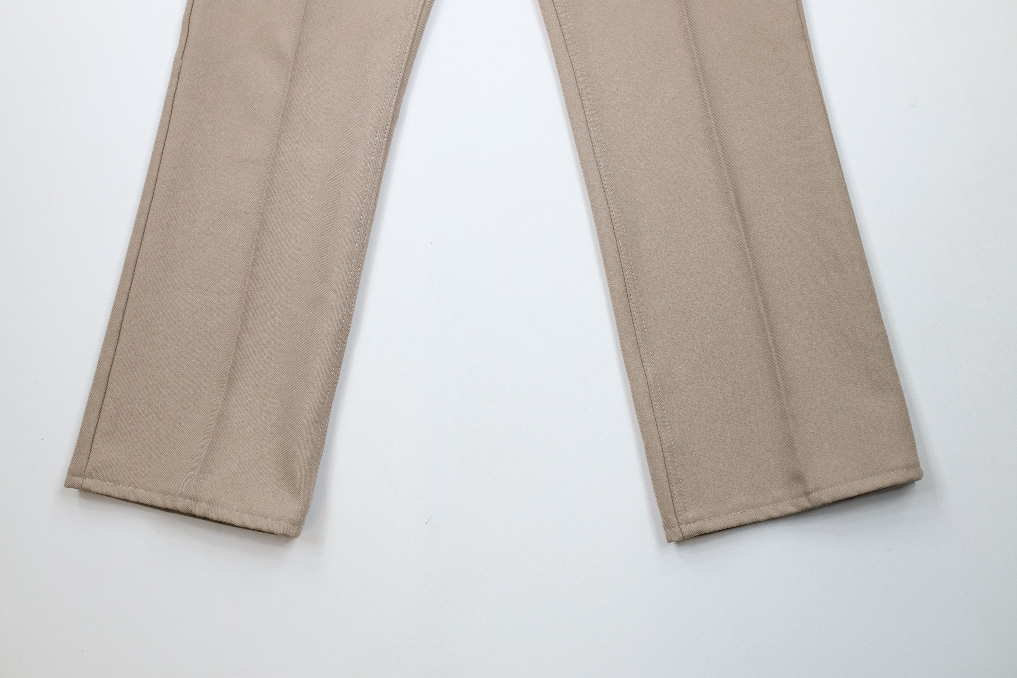 Vintage × Wrangler Vintage 90s Wrangler Knit Western Wide Leg Chino Pants Beige Size US 36 / EU 52 - 4 Thumbnail