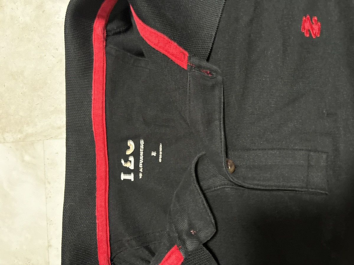 Izod Black & Red VINTAGE Izod Polo Size US XL / EU 56 / 4 - 3 Thumbnail