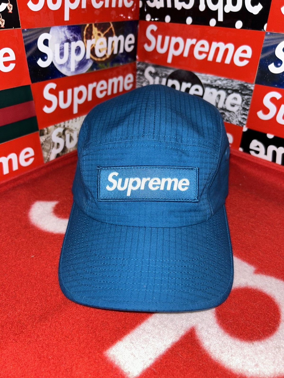 Supreme Supreme x Ventile Camp Cap Teal SS23 NEW WITH TAGS Size ONE SIZE - 1 Thumbnail