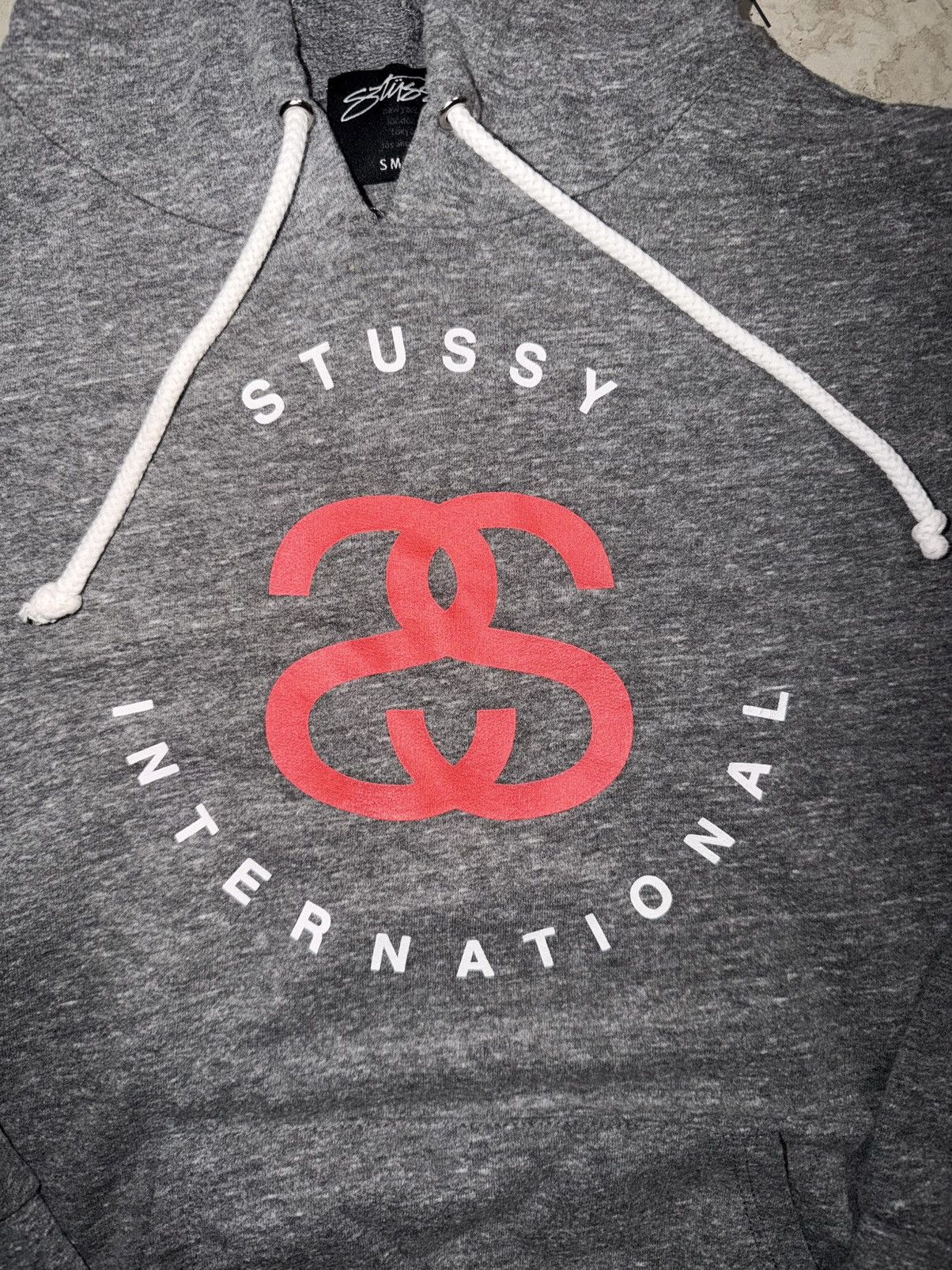 Stussy Vintage Stussy International Women’s Logo Pullover Hoodie Size S / US 4 / IT 40 - 2 Thumbnail