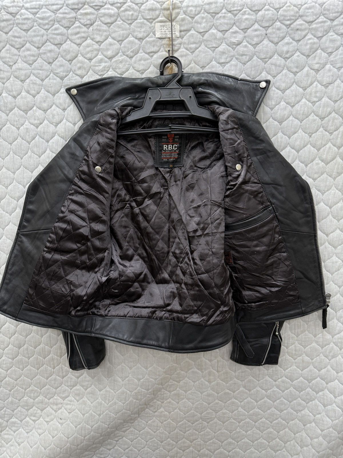 Genuine Leather 🔥🔥🔥ARCHIVE R.B.C ROAD MASTERS LEATHER JACKET Size US S / EU 44-46 / 1 - 6 Thumbnail