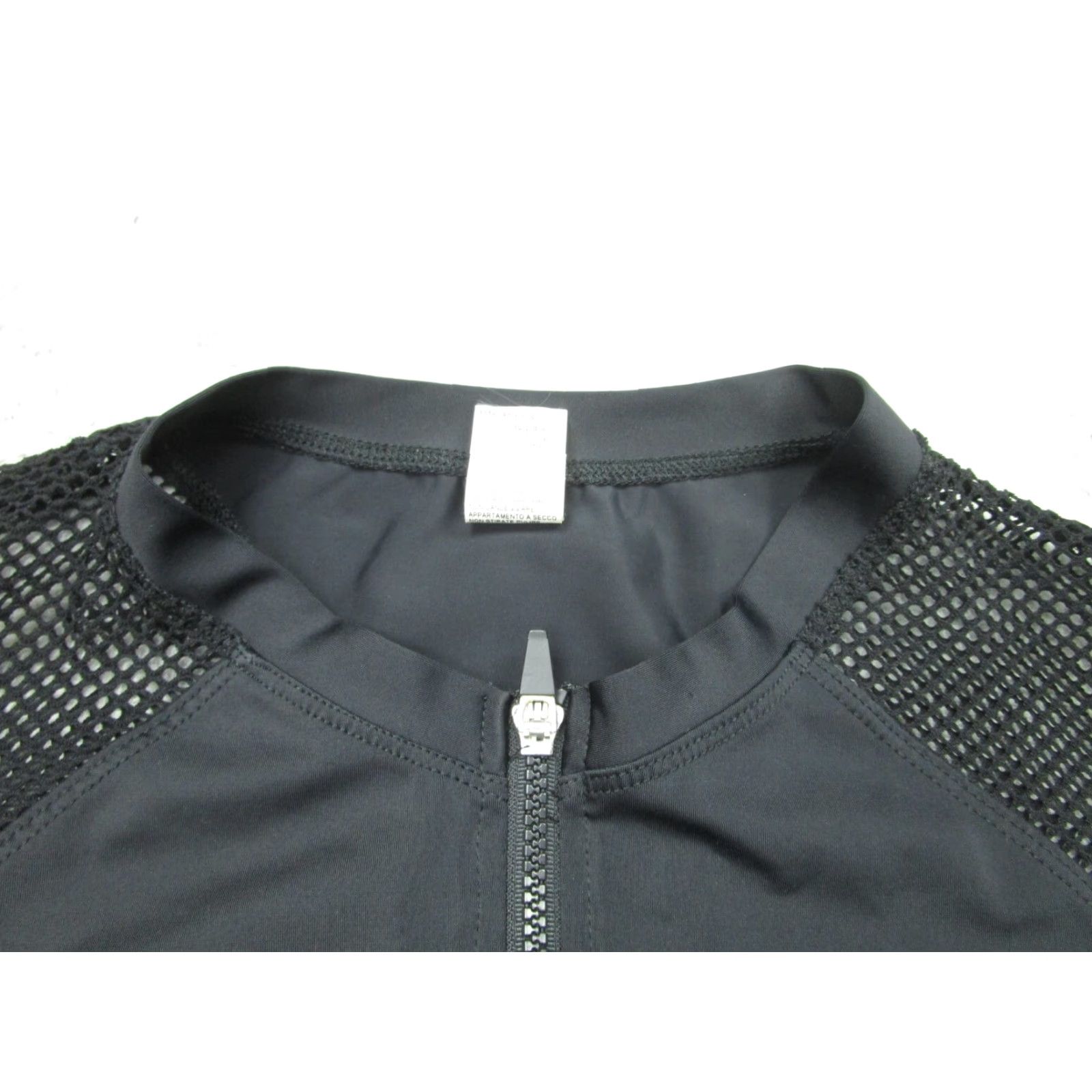 Oakley Oakley Women's Black Long Sleeve Zip Shirt Sheer Moisture Wicking Cyber Gothic Style L Size L / US 10 / IT 46 - 3 Thumbnail