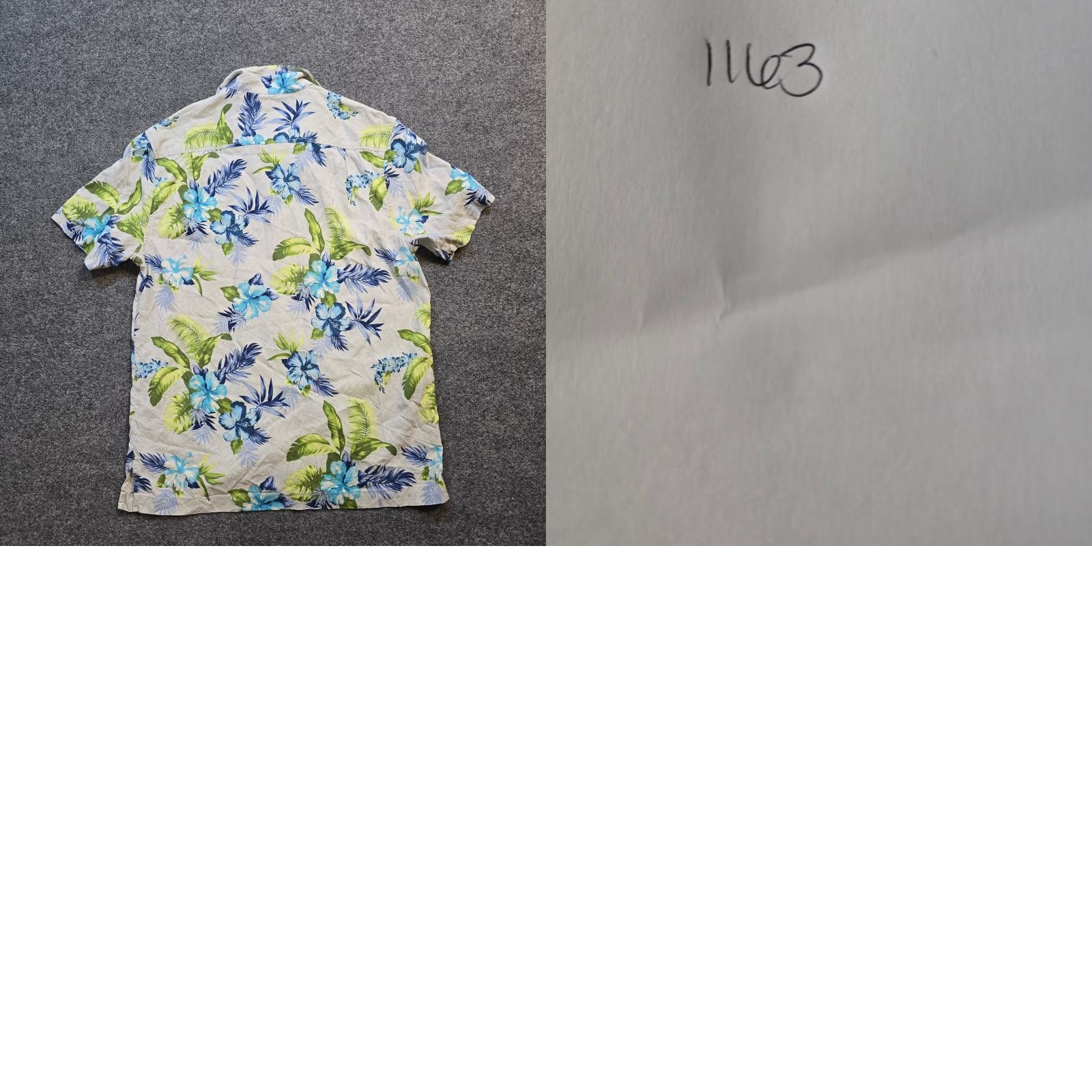 Tommy Bahama Tommy Bahama Shirt Men Medium Blue Floral Silk Button Short Sleeve Beach Aloha Classic Hawaiian Mens Size US M / EU 48-50 / 2 - 8 Thumbnail