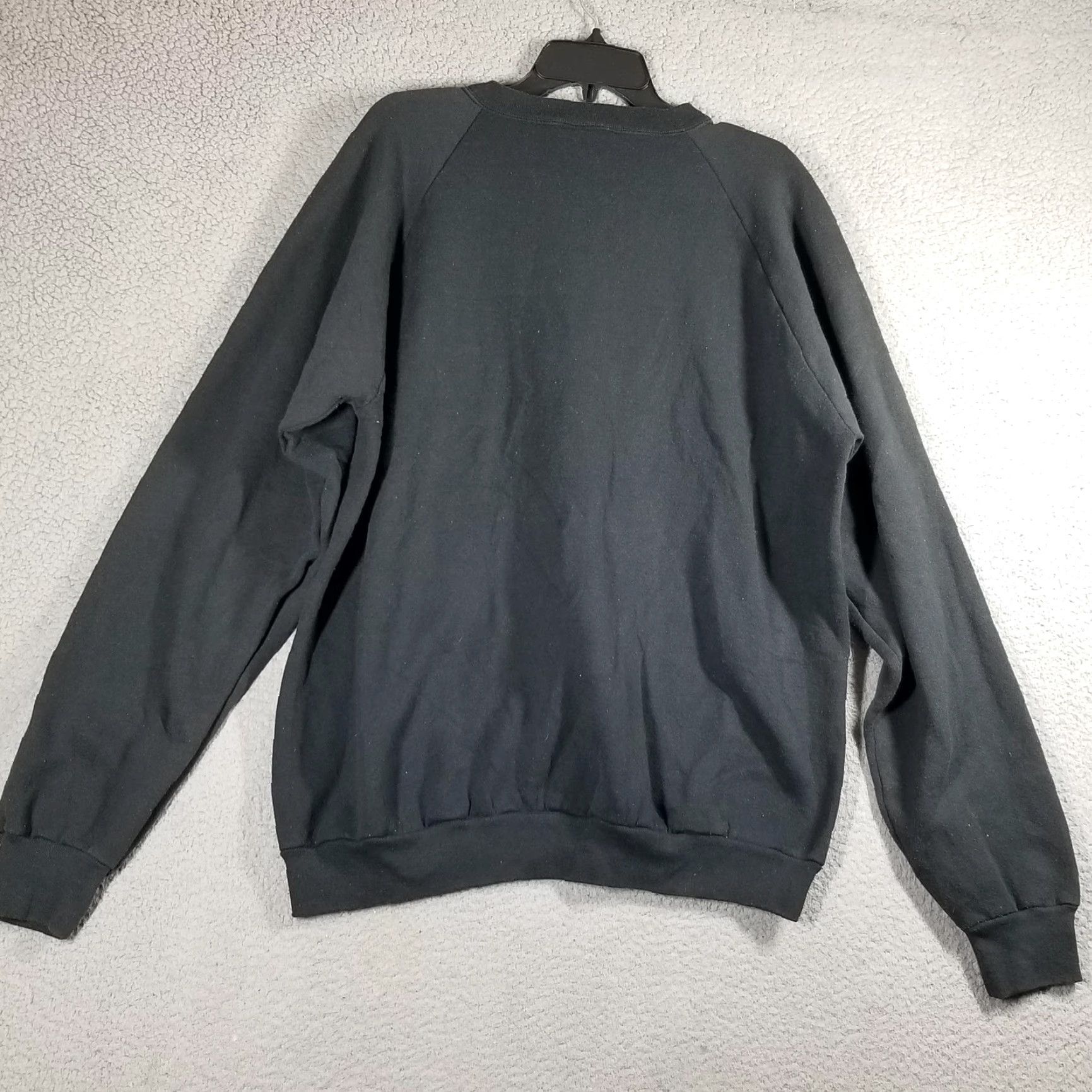 Fruit Of The Loom Vintage Sweatshirt Miller Genuine Draft 2XL Crewneck Mens Black Beer Promo USA 90s Size US XXL / EU 58 / 5 - 3 Thumbnail