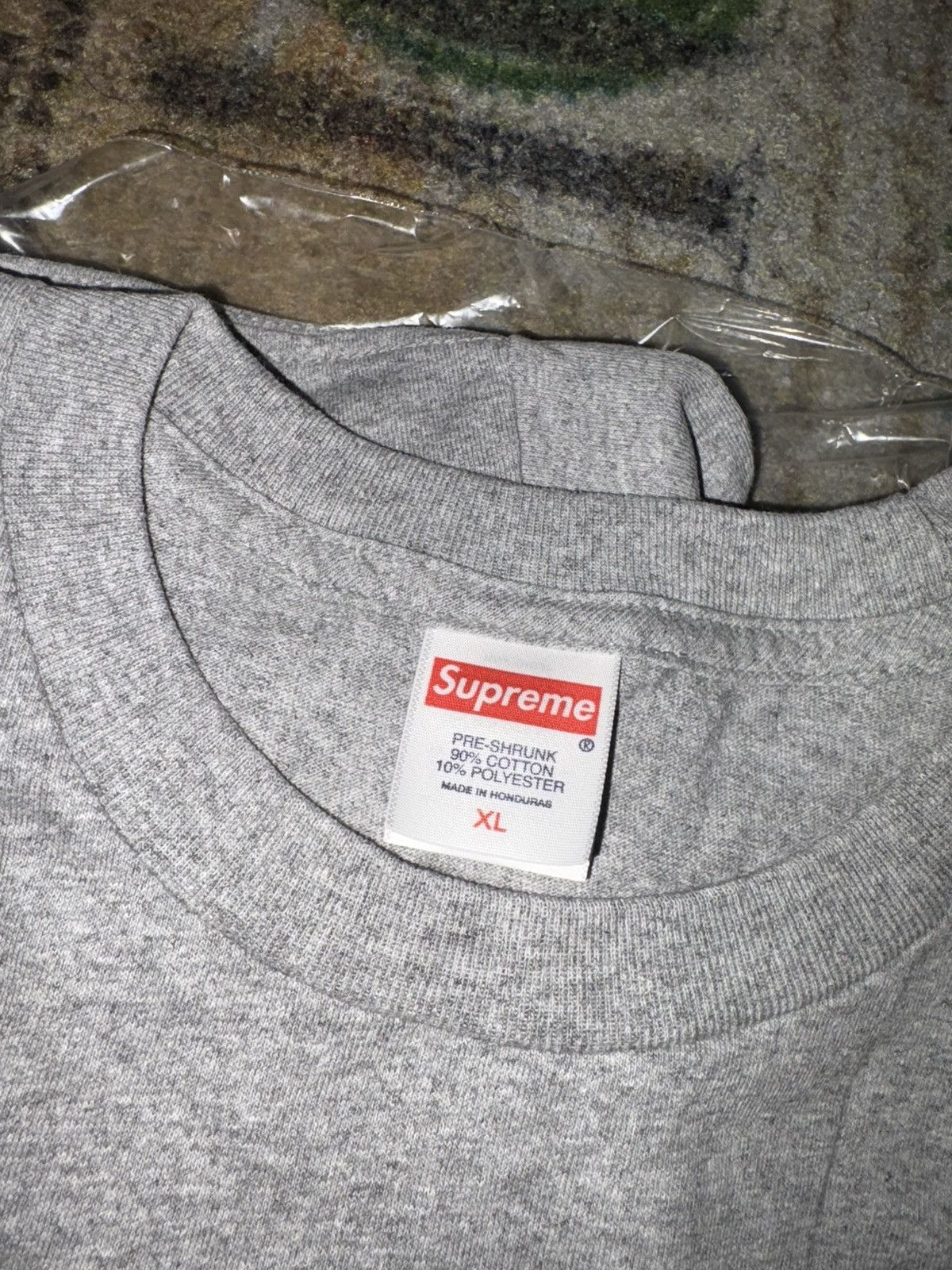 Supreme Supreme RX Logo Tee Heather Grey Size US XL / EU 56 / 4 - 2 Thumbnail