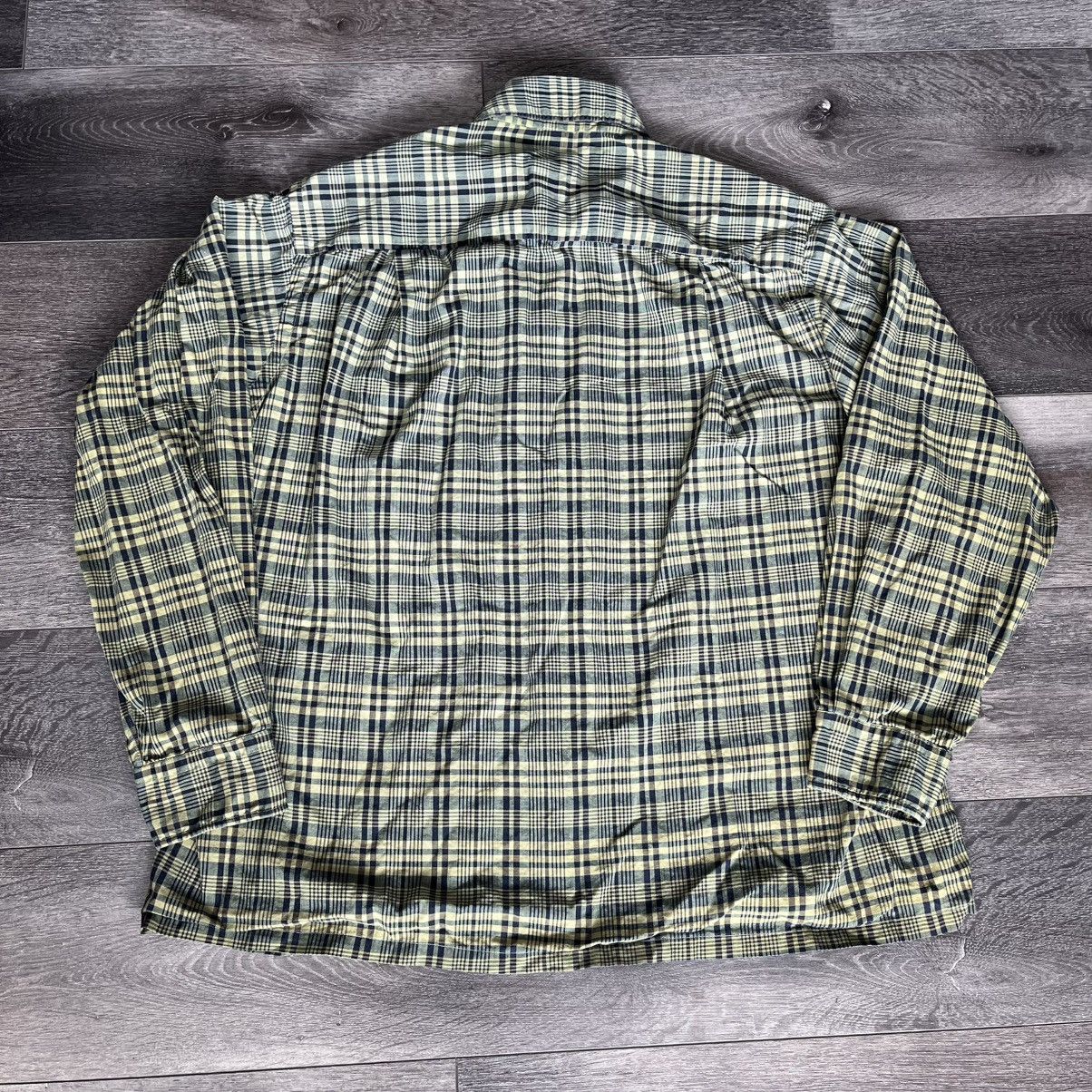 Japanese Brand × Vintage Vintage 60s Park Lane Wash and Wear Japanese Button Up Shirt Size US L / EU 52-54 / 3 - 6 Thumbnail