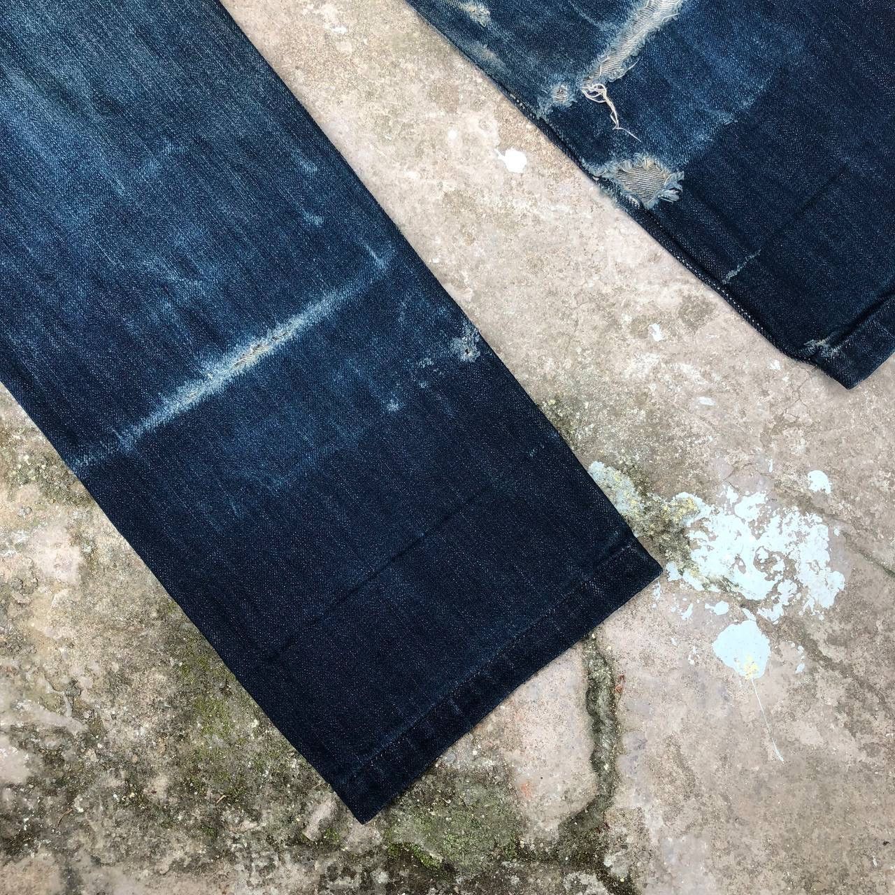 Kapital Kountry Distressed Kapital Clown Denim Kapital Jeans Destroyed Style Size US 31 - 9 Thumbnail