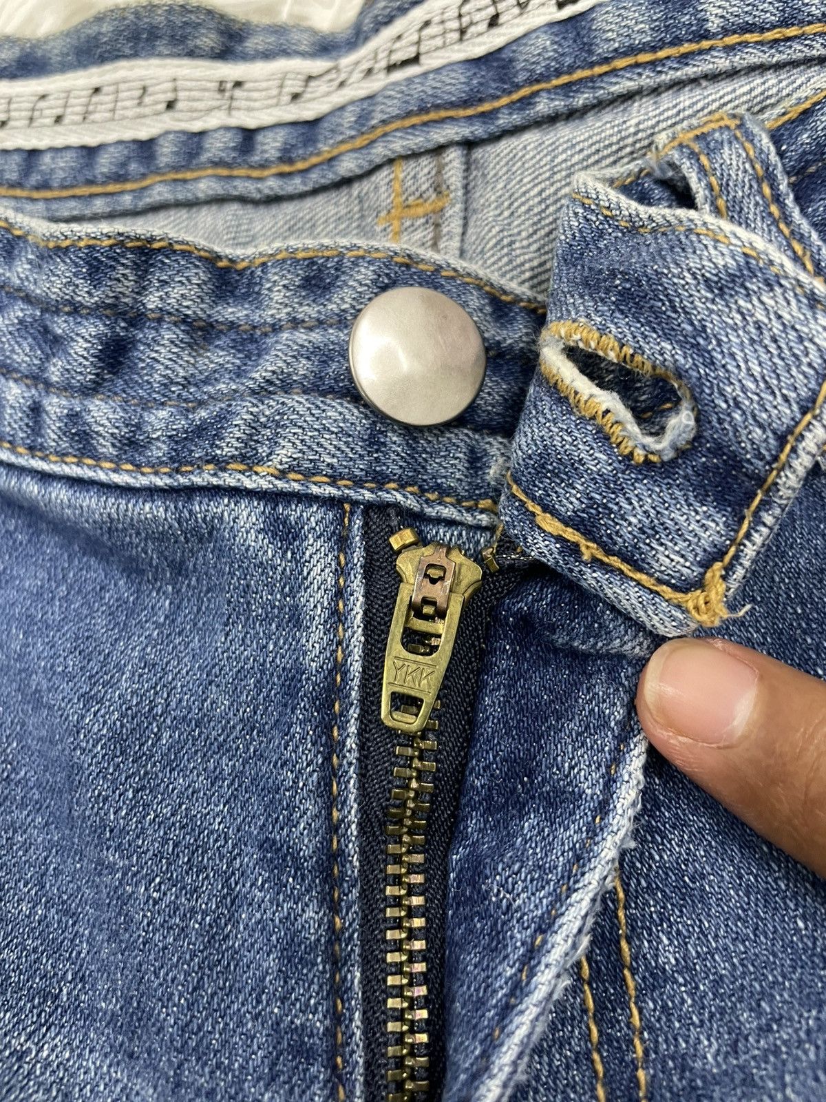 Number (N)ine Distress Number Nine Music Note Jeans Pant Size US 32 / EU 48 - 11 Thumbnail