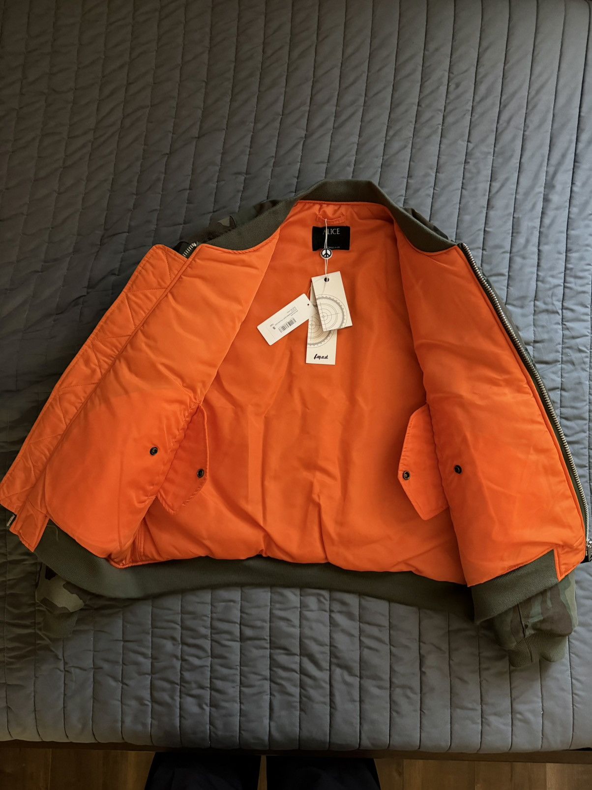Alice Hollywood ALICE CUSTOM BOMBER JACKET TYPE 2 (NUBIAN EXCLUSIVE) Size US S / EU 44-46 / 1 - 3 Thumbnail