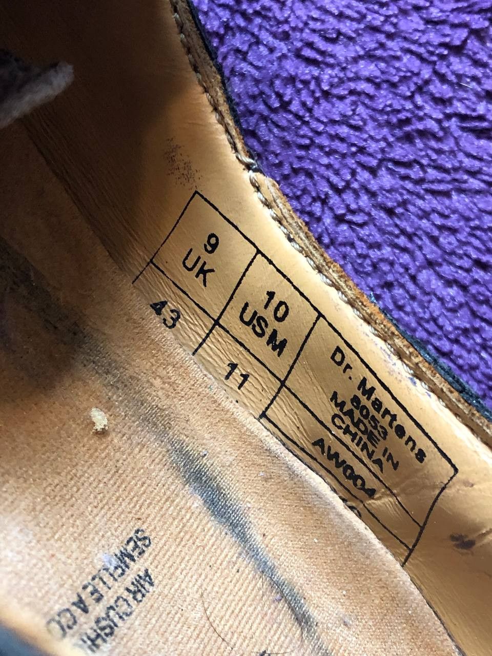 Dr. Martens DR. MARTENS LACE UP HIPSTER DARK BROWN DISTRESSED Size US 10 / EU 43 - 21 Thumbnail